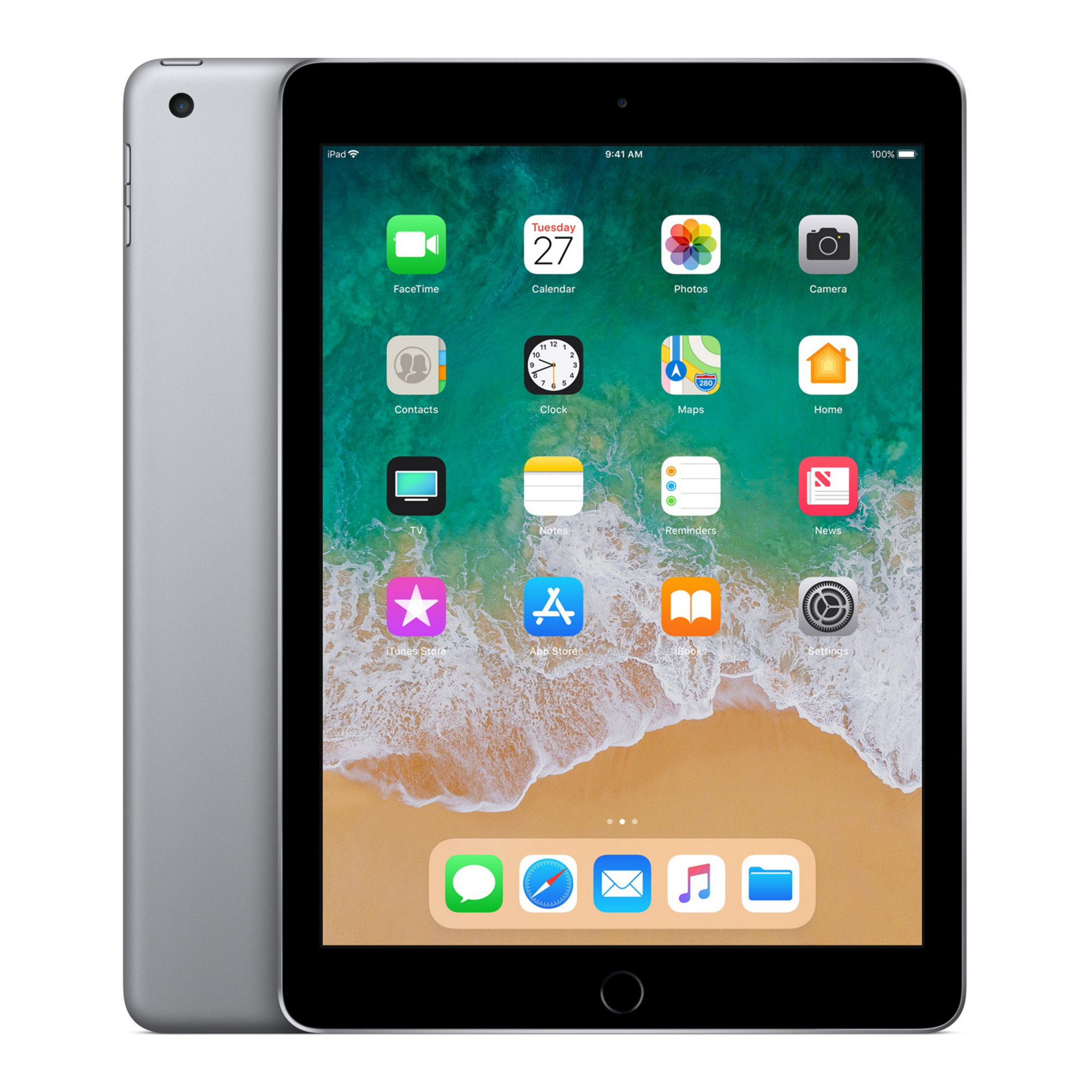 iPad 6 32 Go 24,6 cm (9.7 ) Wi-Fi 5 (802.11ac) iOS 11 Gris - Excellent état