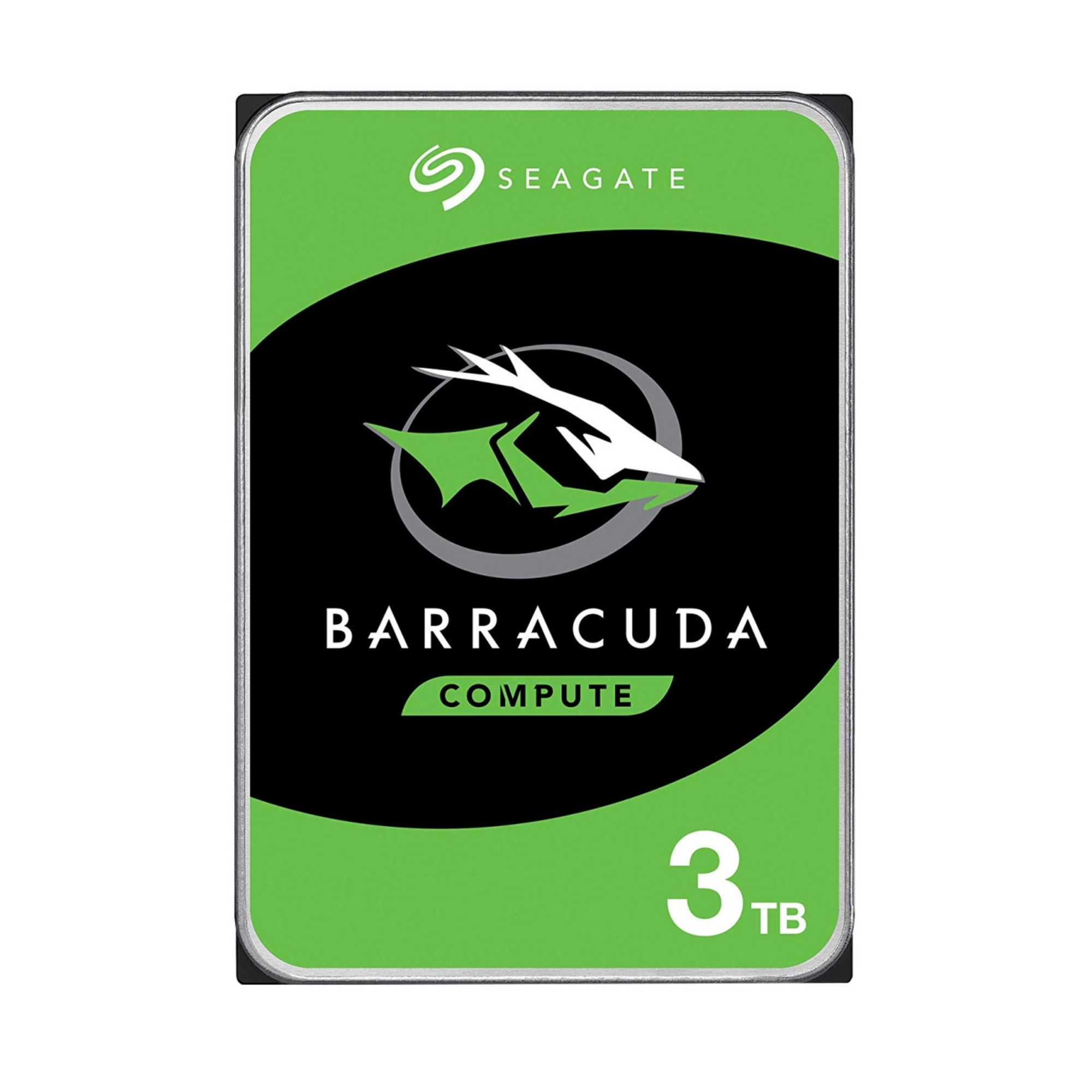 SEAGATE Disque dur Interne BarraCuda 3To 5 400 trmin 3.5 - vue 2