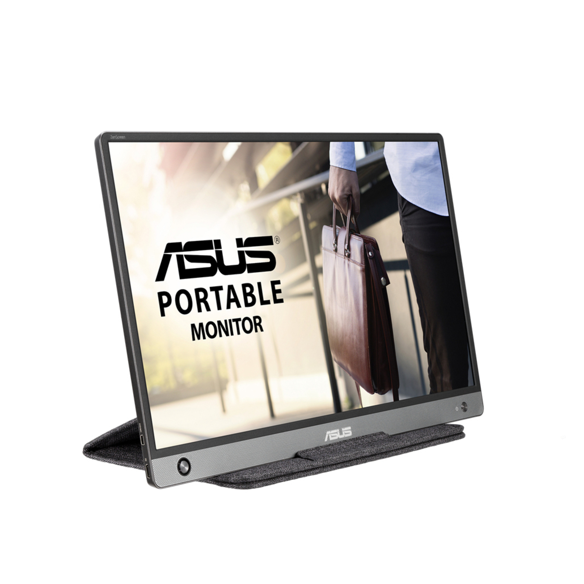 ASUS MB16AH 39,6 cm (15.6 ) 1920 x 1080 pixels Full HD Noir, Gris - Neuf