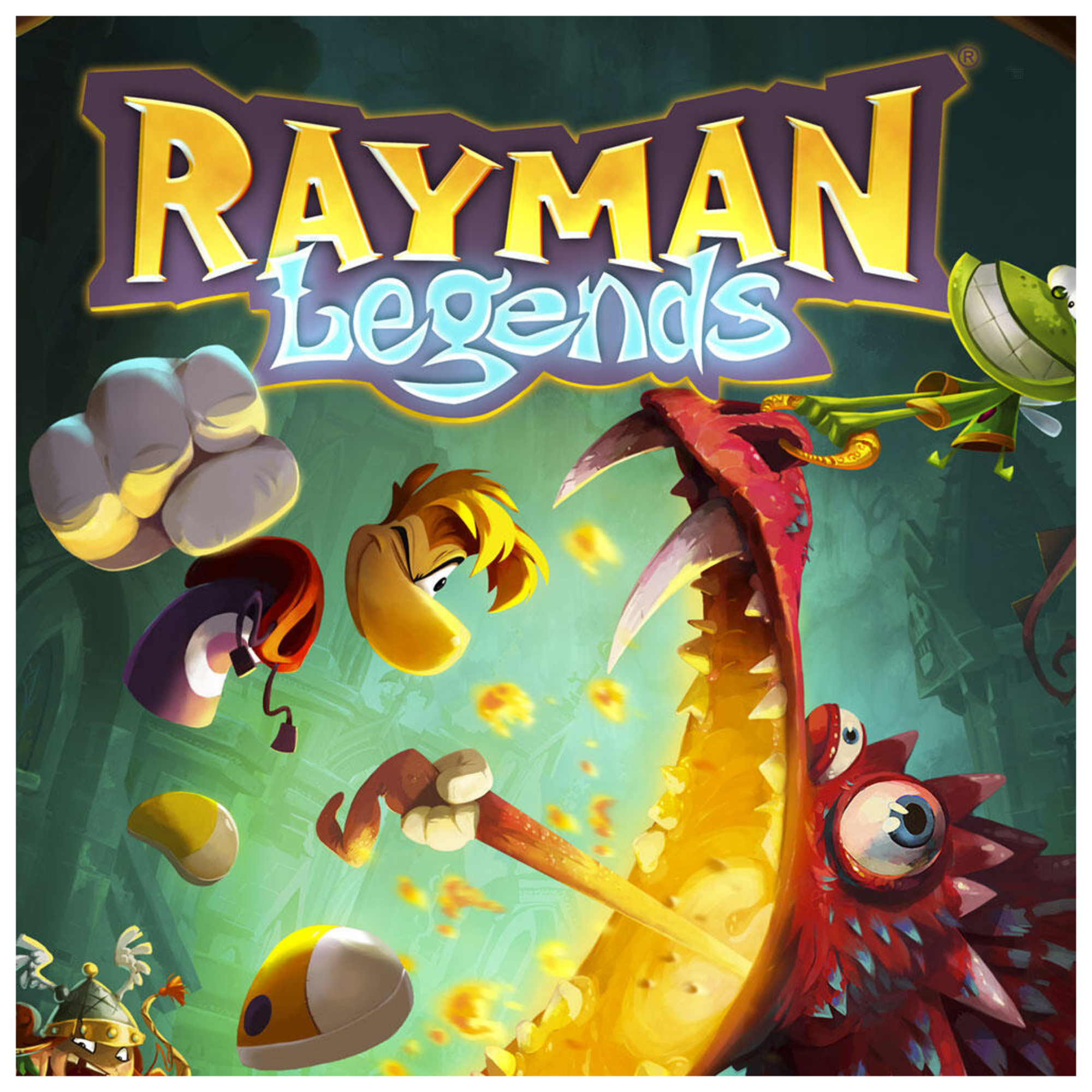 Ubisoft Rayman Legends (Xbox One) Standard Danois, Allemand, Néerlandais, Anglais, Espagnol, Finlandais, Français, Italien, Norvégien, Polonais, Portugais, Russe, Suédois - Neuf