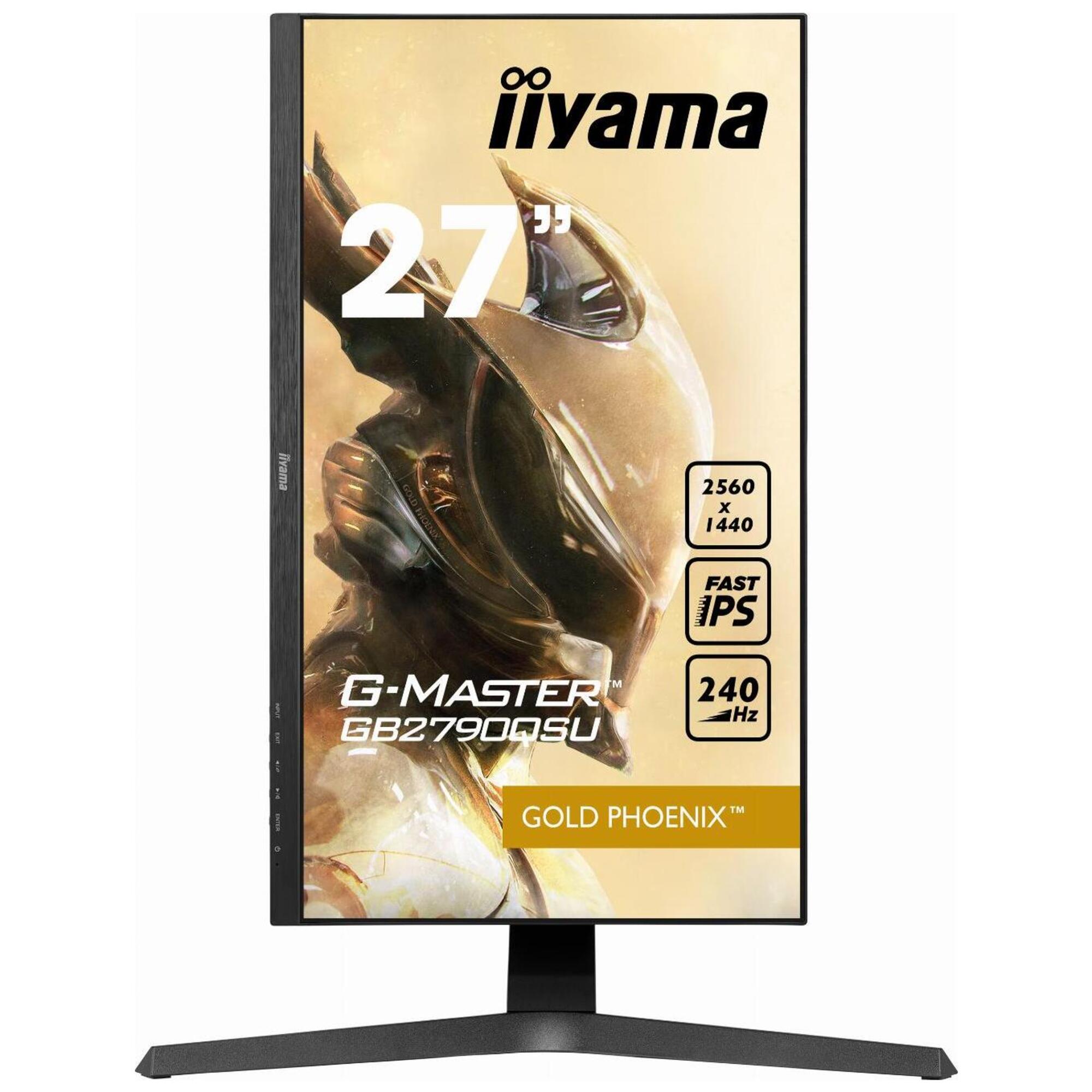 iiyama G-MASTER GB2790QSU-B1 écran plat de PC 68,6 cm (27 ) 2560 x 1440 pixels Wide Quad HD LED Noir - Neuf