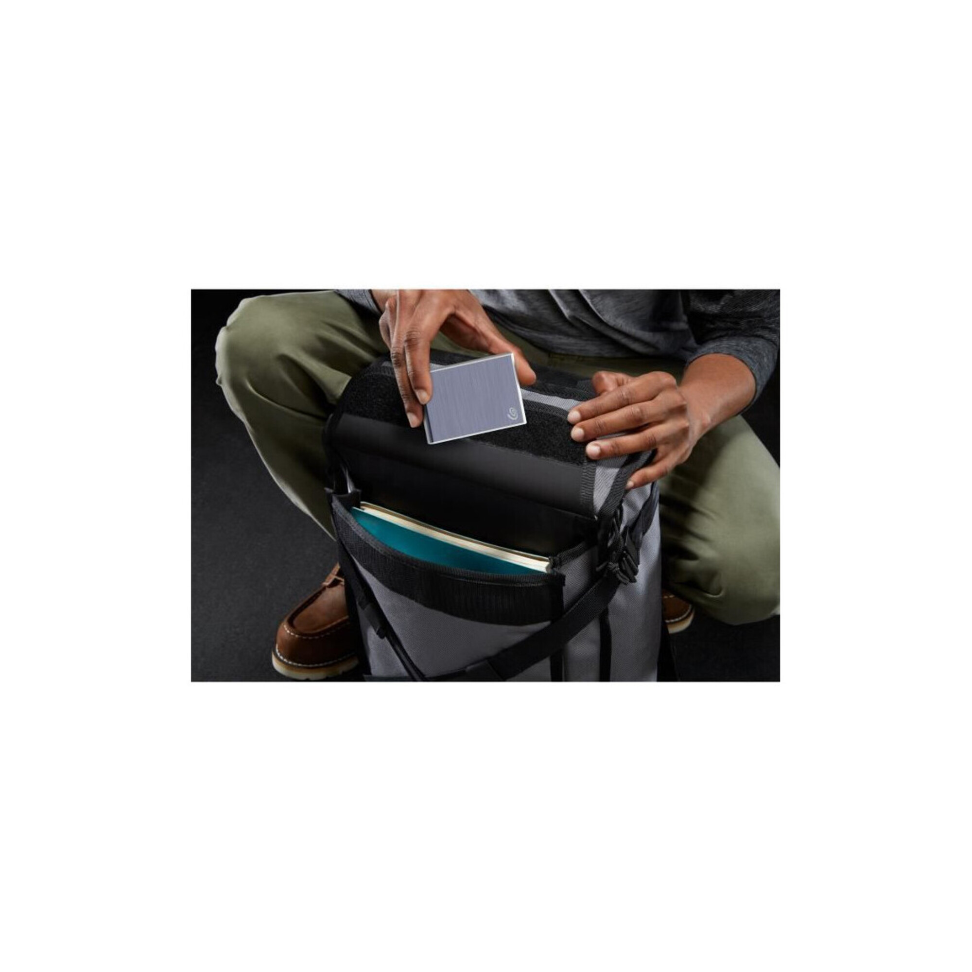 Seagate One Touch SSD STKG1000402 SSD externe portable USB 3.0 USB C connecteur avec Seagate Rescue Data Recovery - vue 3