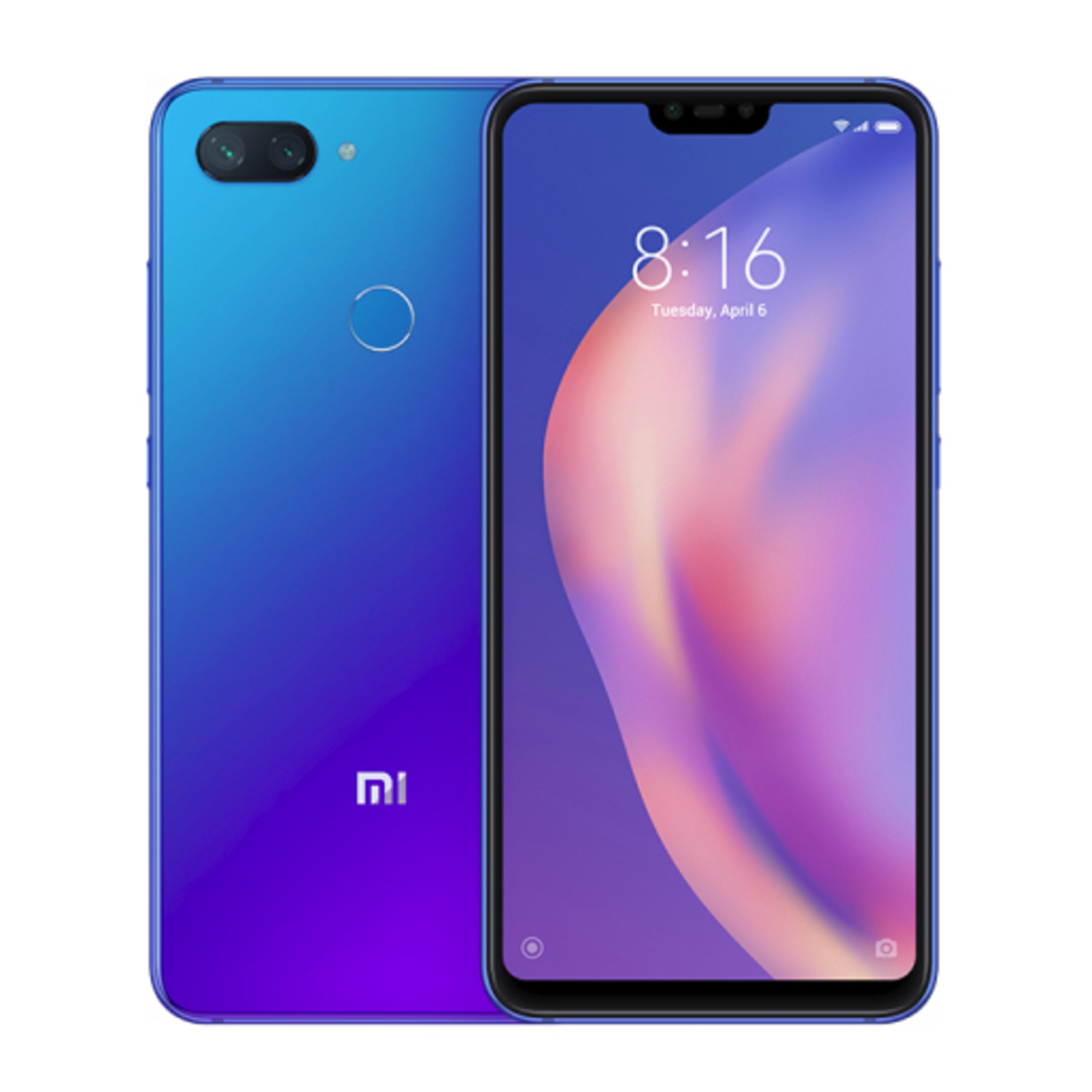 Mi 8 Lite 64 Go, Bleu, débloqué - Très bon état