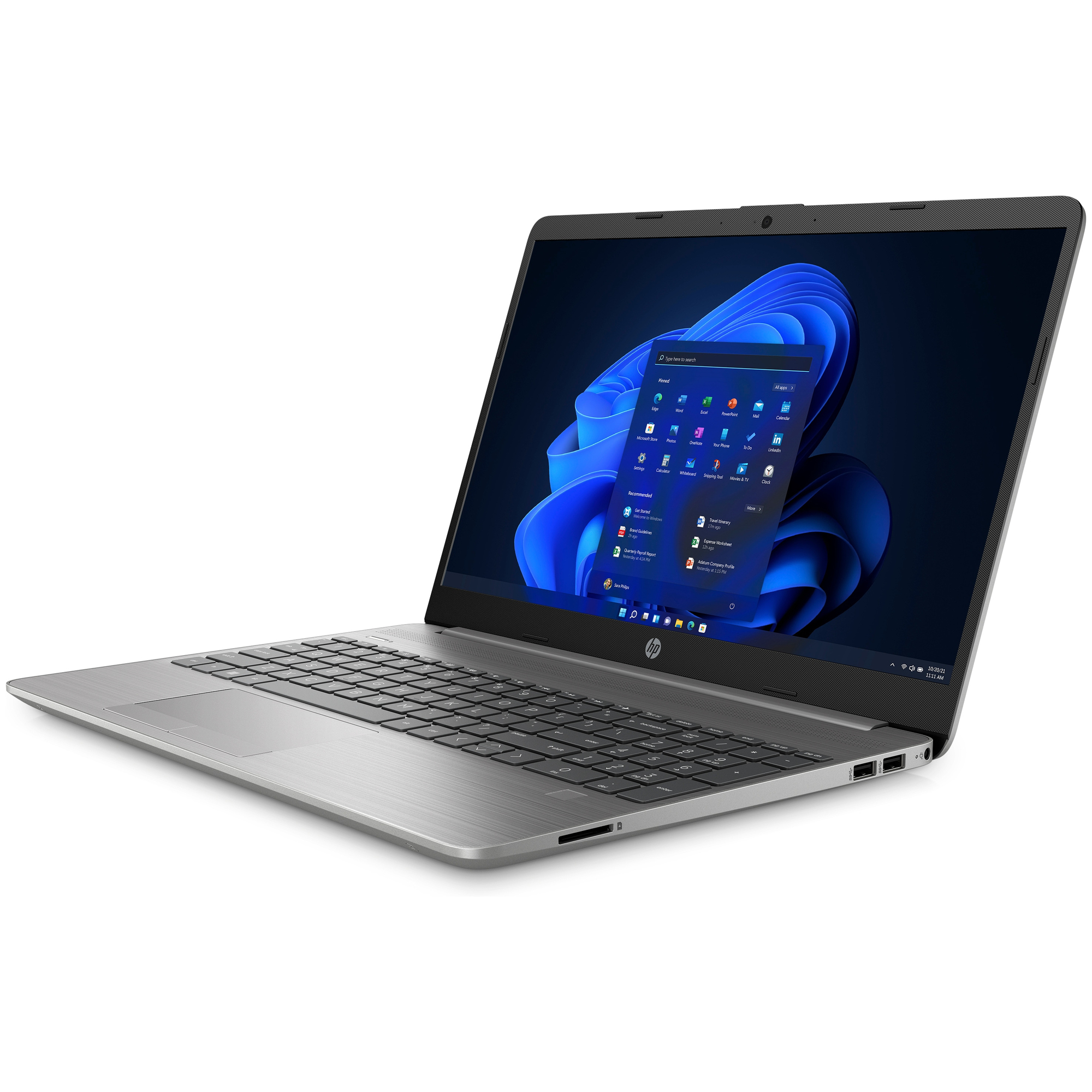 HP 255 G9 Ordinateur portable 39,6 cm (15.6 ) Full HD AMD Ryzen 3 5425U 8 Go DDR4-SDRAM 256 Go SSD Wi-Fi 5 (802.11ac) Windows 11 Home Gris - Neuf