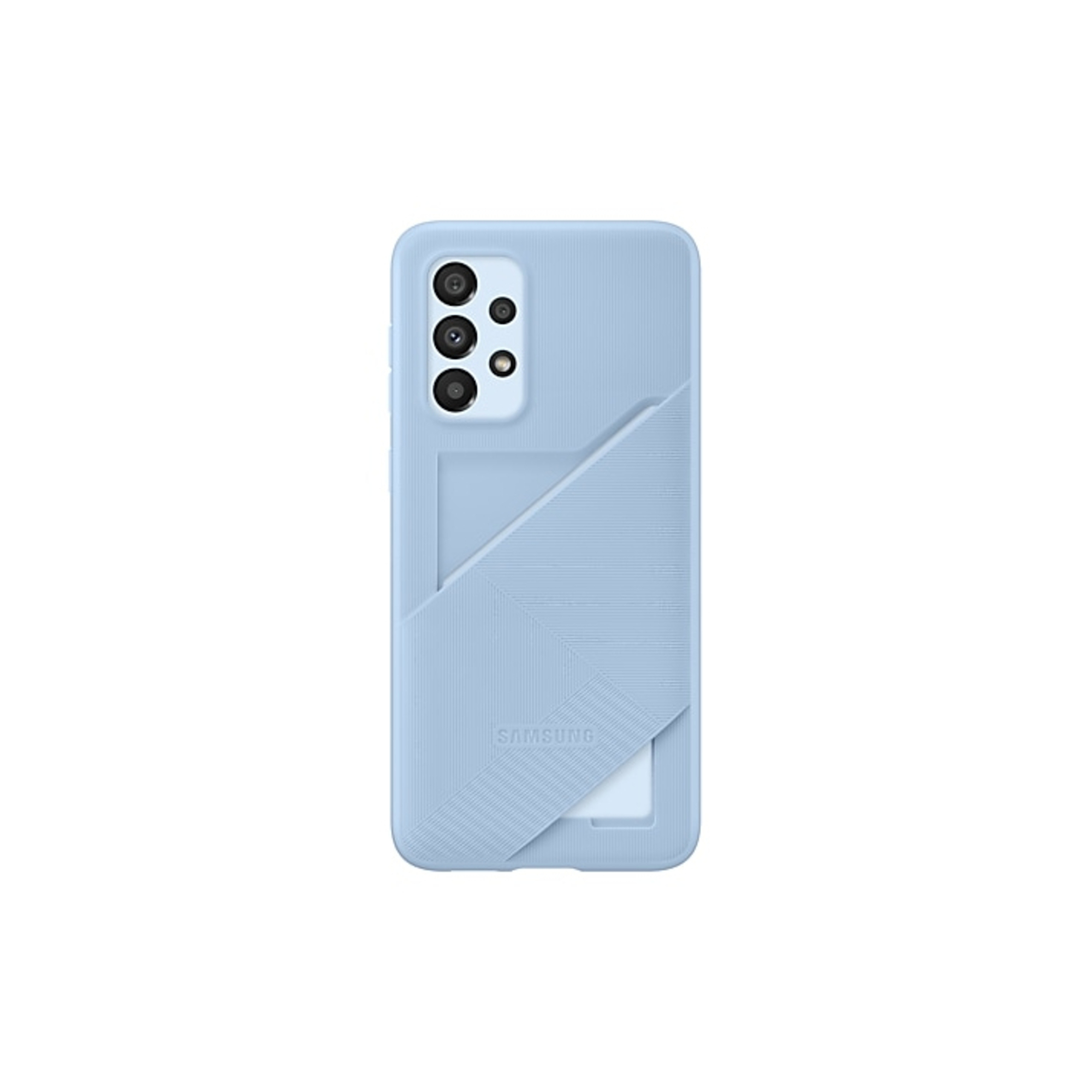 Coque pour Samsung G A33 5G souple Ultra fine avec porte carte intégrée Arctique - vue 2