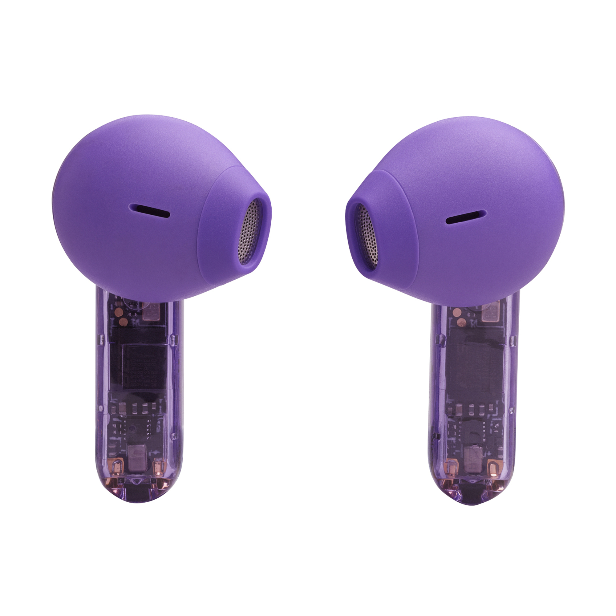 JBL Tune Flex Ghost Edition Casque True Wireless Stereo (TWS) Ecouteurs Appels/Musique Bluetooth Violet, Translucide - Neuf