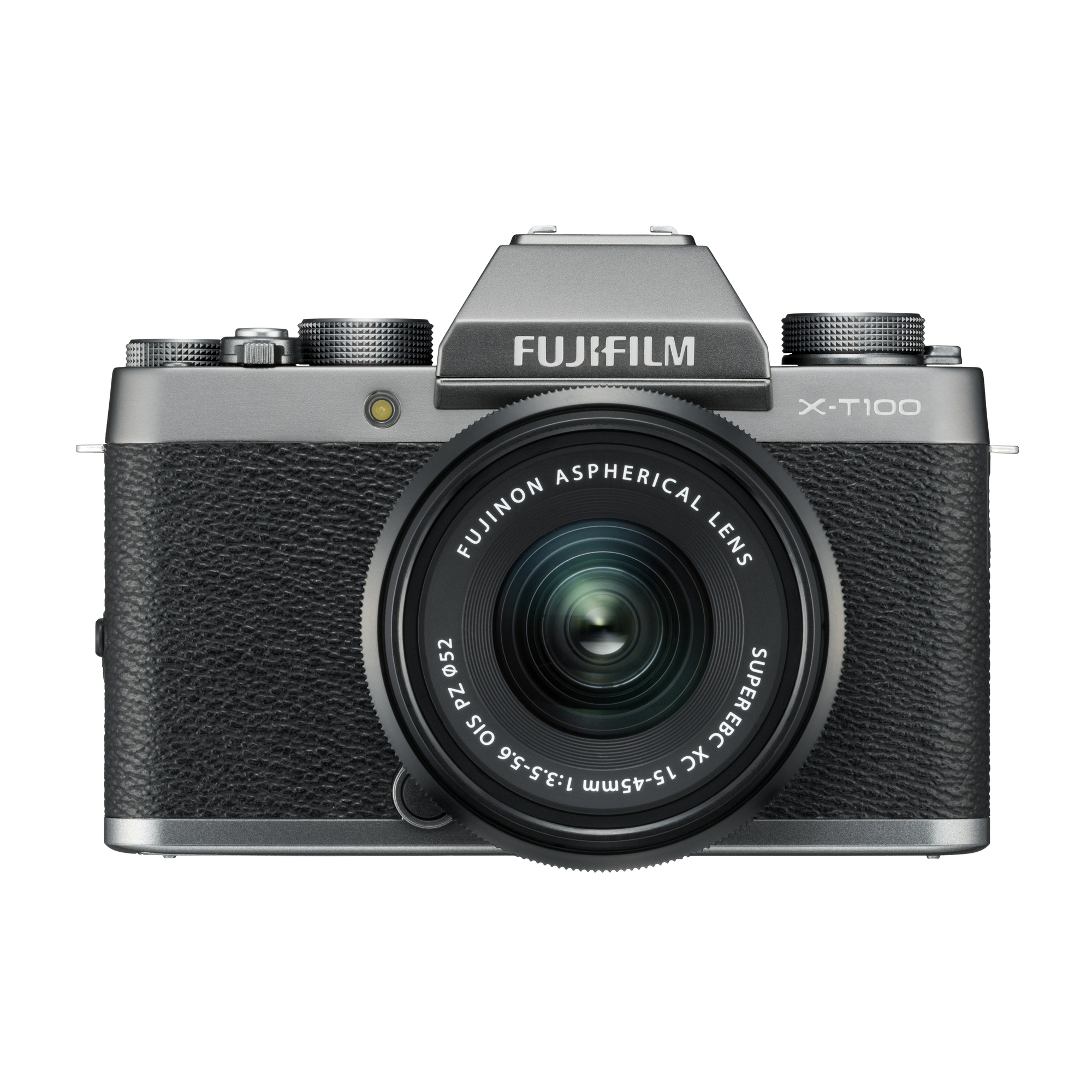 FUJIFILM  X T100 + XC 15-45mm F/3.5-5.6 OIS PZ MILC 24,2 MP CMOS 6000 x 4000 pixels Argent - Bon &eacute;tat