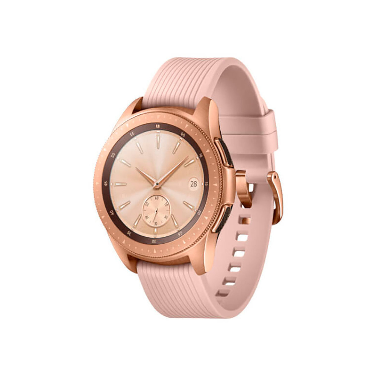 Samsung Galaxy Watch 42 mm Bluetooth + LTE Or (Rose Gold) R815 - Bon état - Bon état Samsung sur Pixmania