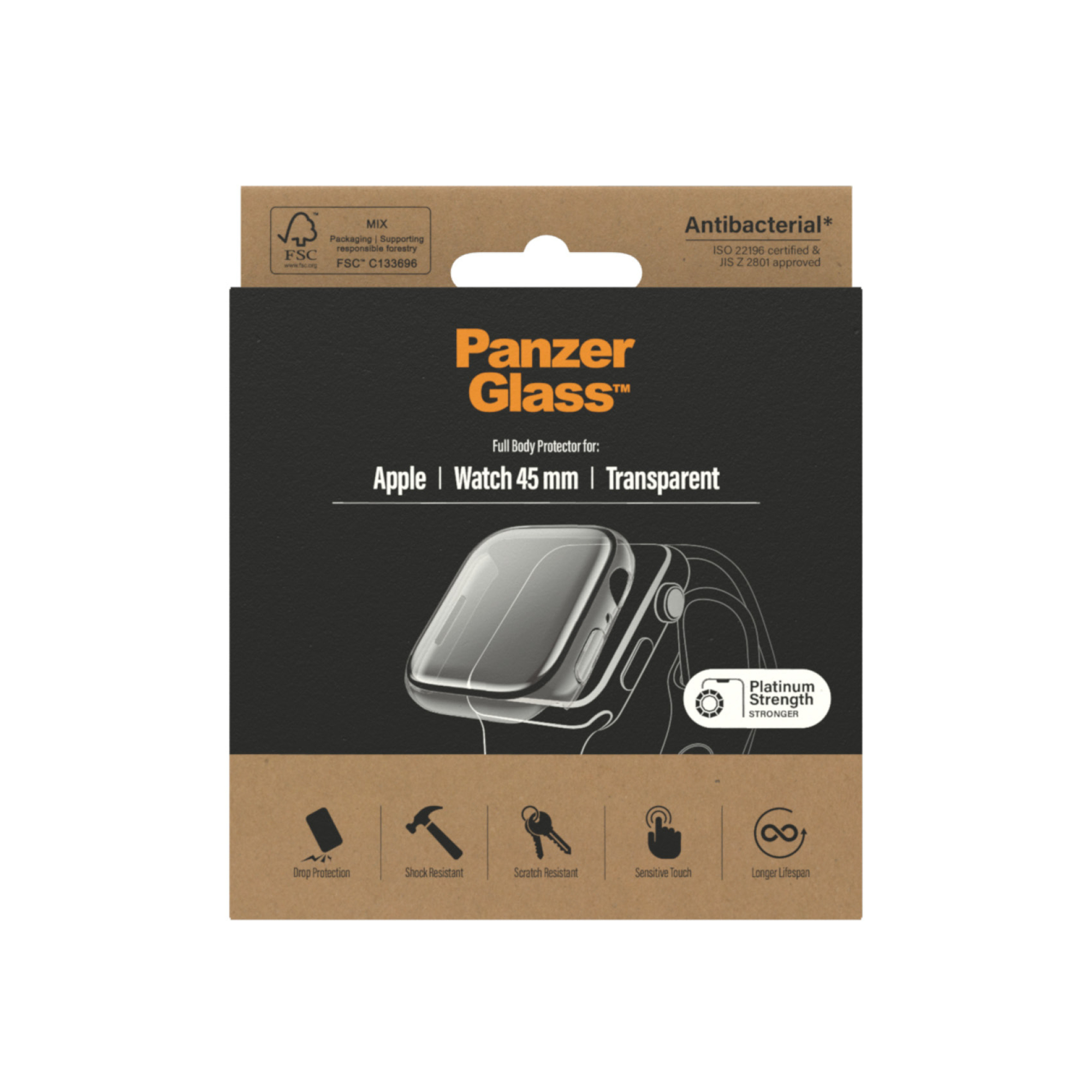 PanzerGlass 3664 accessoire intelligent à porter sur soi Protecteur d'écran Verre trempé Polyéthylène téréphthalate PET Neuf - vue 6
