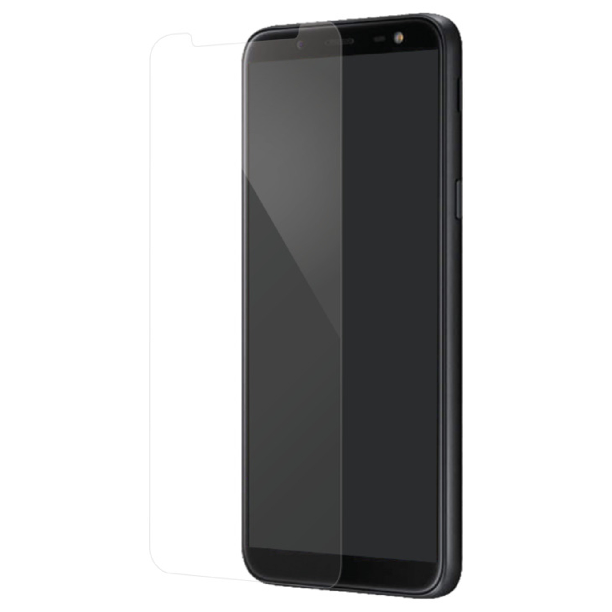 Protection d'écran premium en verre trempé pour Samsung Galaxy J4+ 2018/ J6+ 2018, Transparent - Neuf