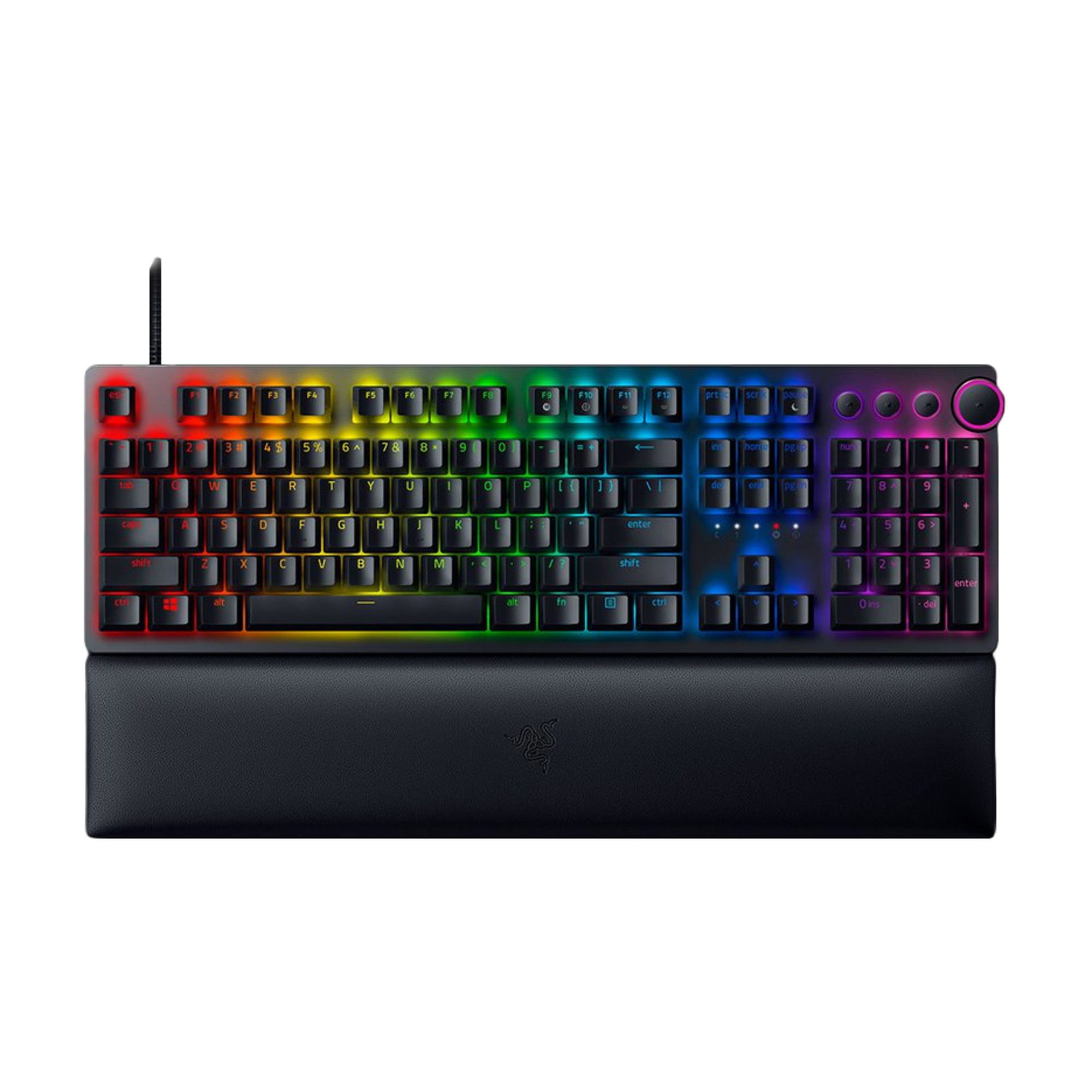 Razer Huntsman v2 Switchs optiques violets