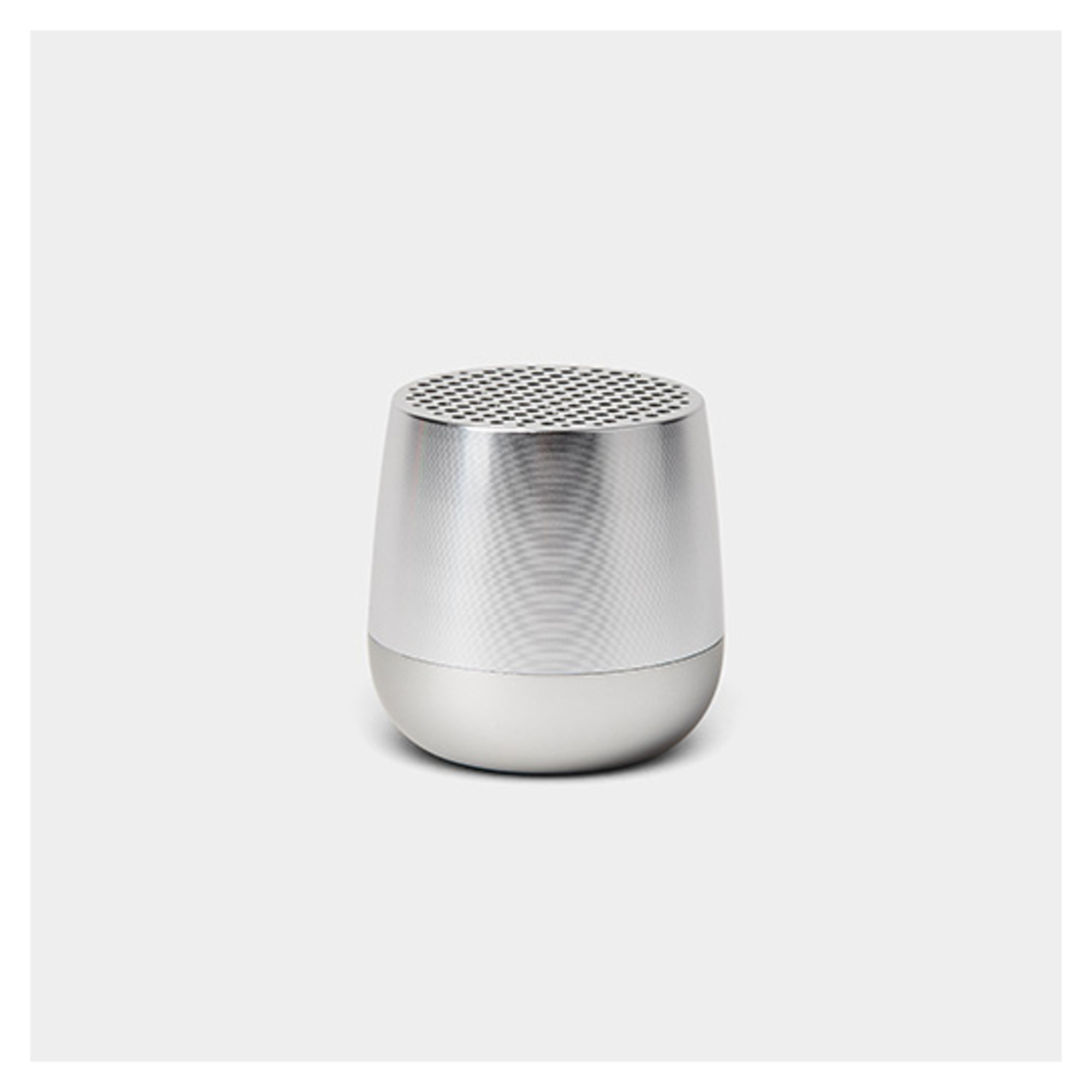 Enceinte Bluetooth rechargeable par induction MINO PLUS Alu