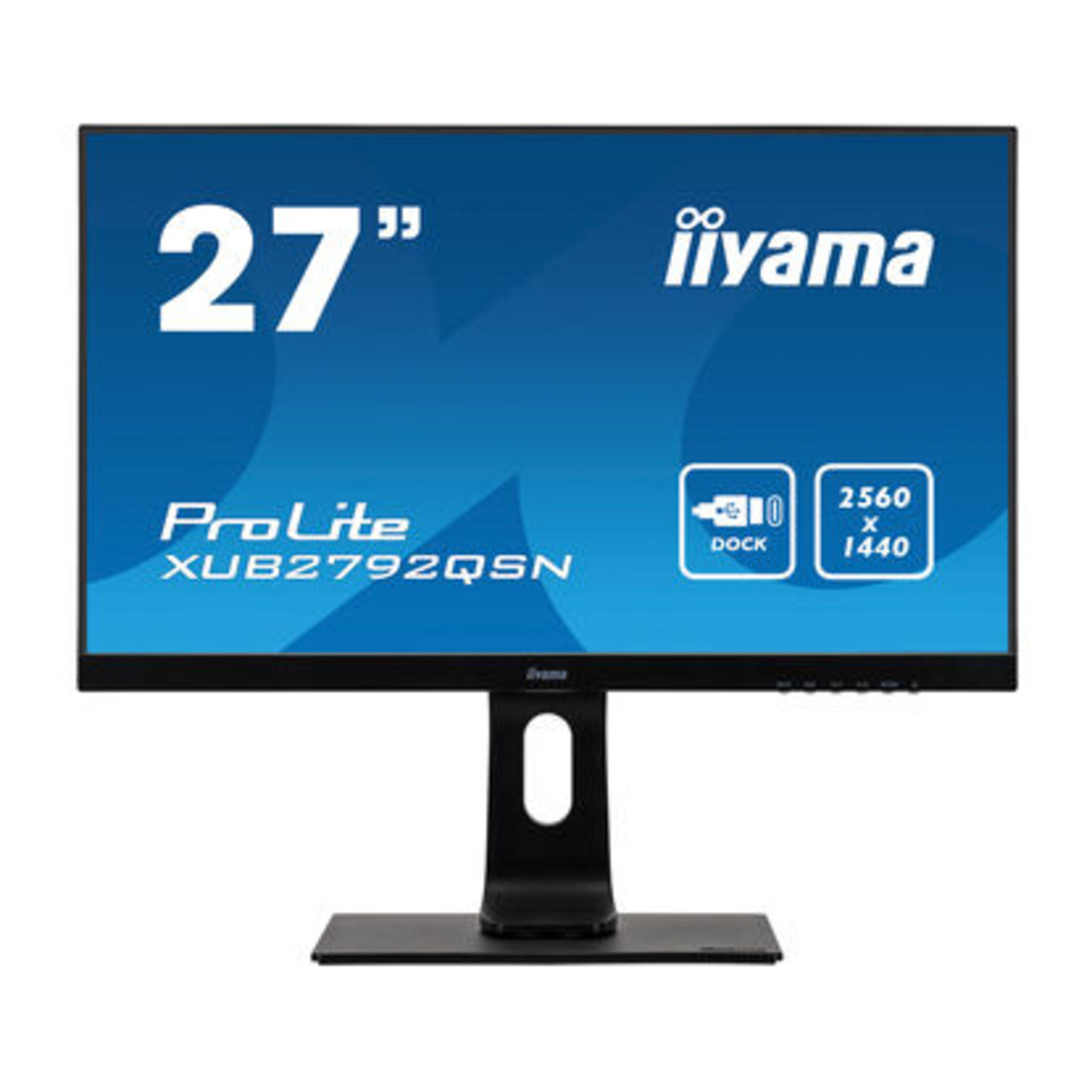 iiyama ProLite XUB2792QSN-B1 écran plat de PC 68,6 cm (27 ) 2560 x 1440 pixels WQXGA LED Noir - Neuf