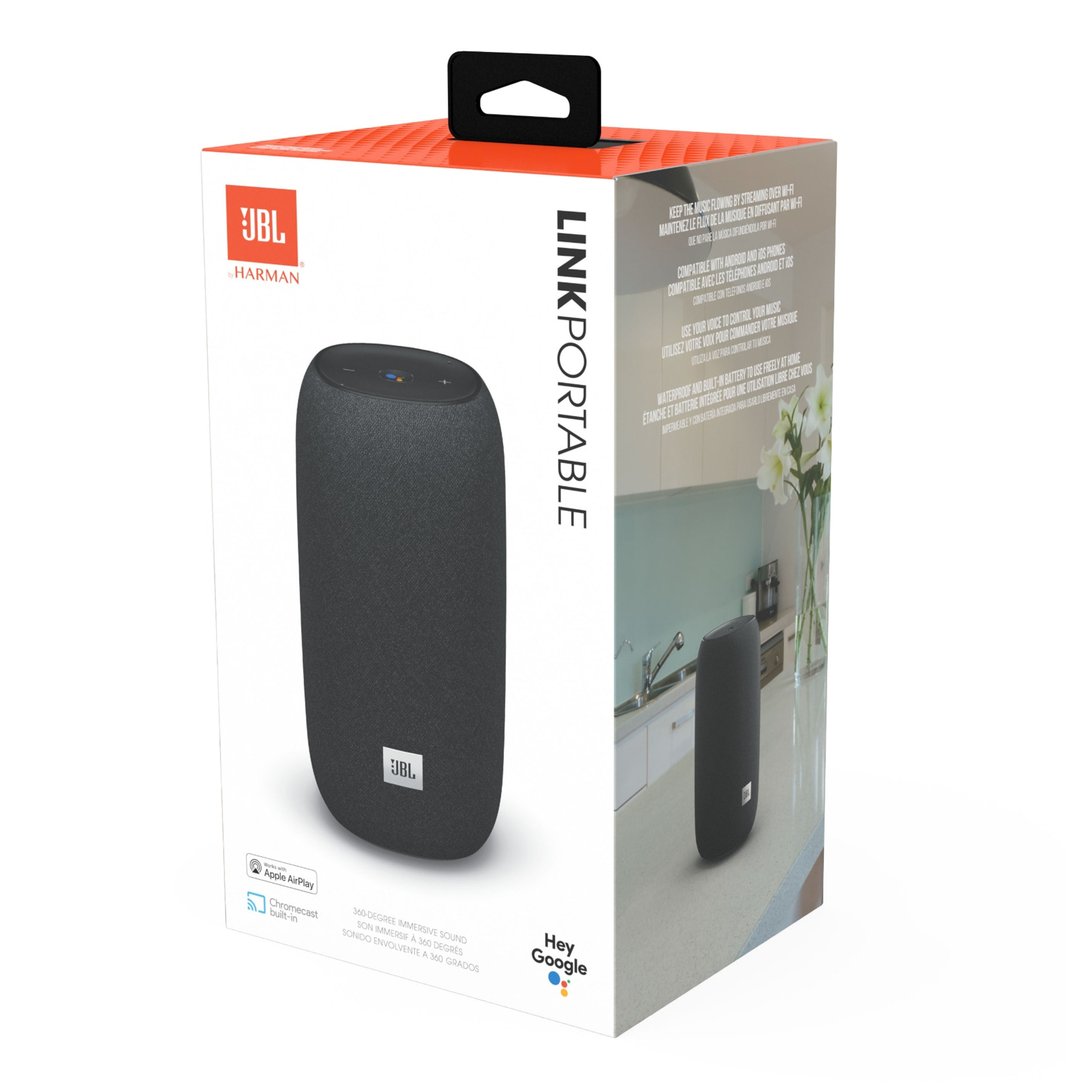 JBL Link Portable Enceinte portable mono Noir 20 W - Neuf