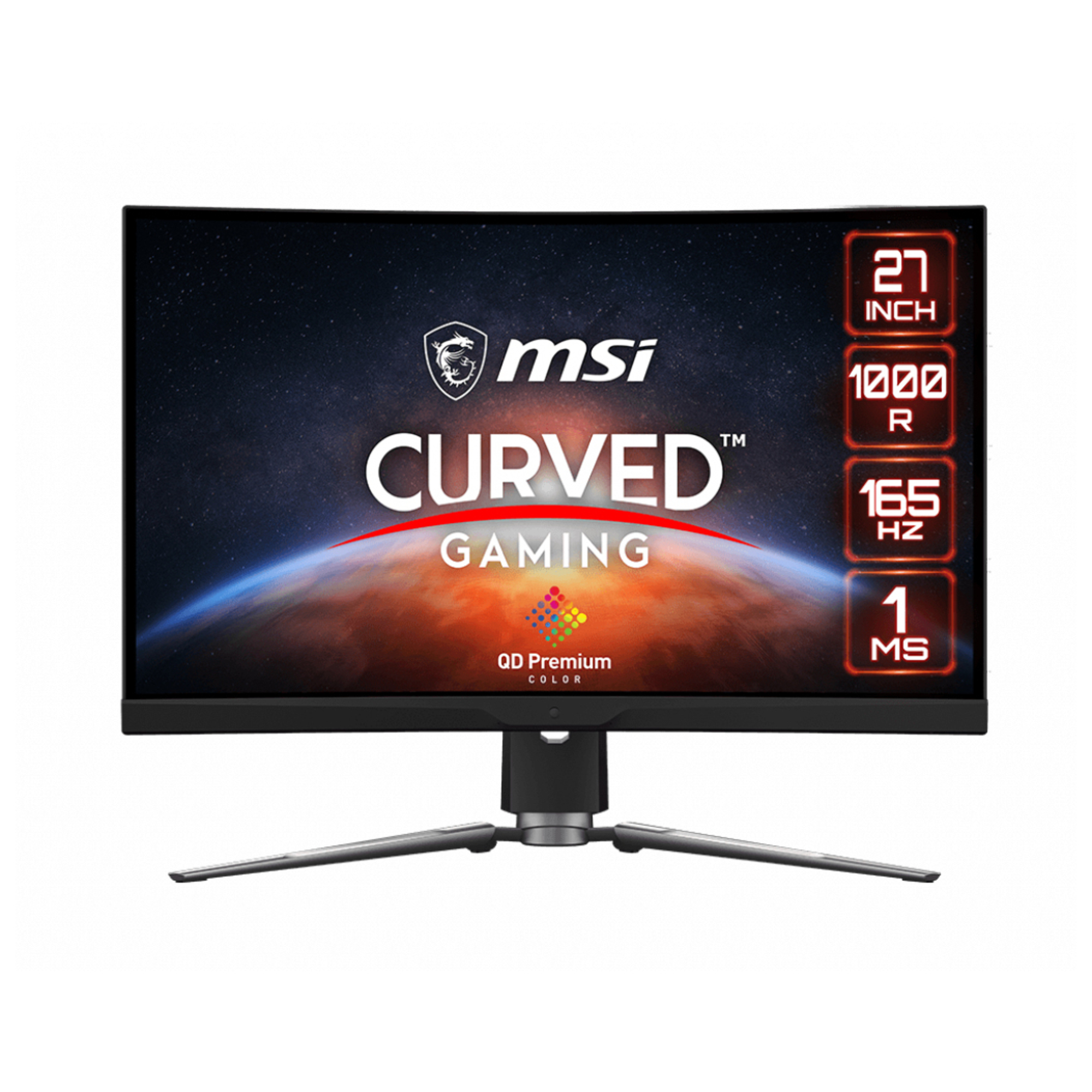 MSI MPG Artymis 273CQR-QD écran plat de PC 68,6 cm (27 ) 2560 x 1440 pixels UltraWide Quad HD Noir - Neuf