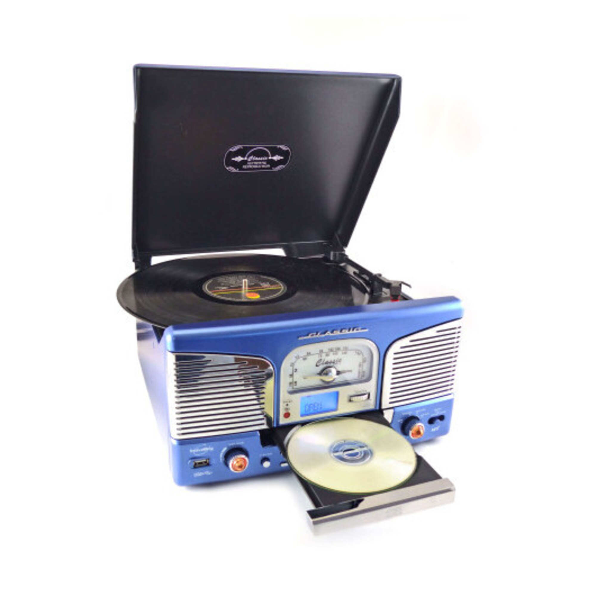 INOVALLEY RETRO03UK Chaîne HiFi Vynile TDCDFM