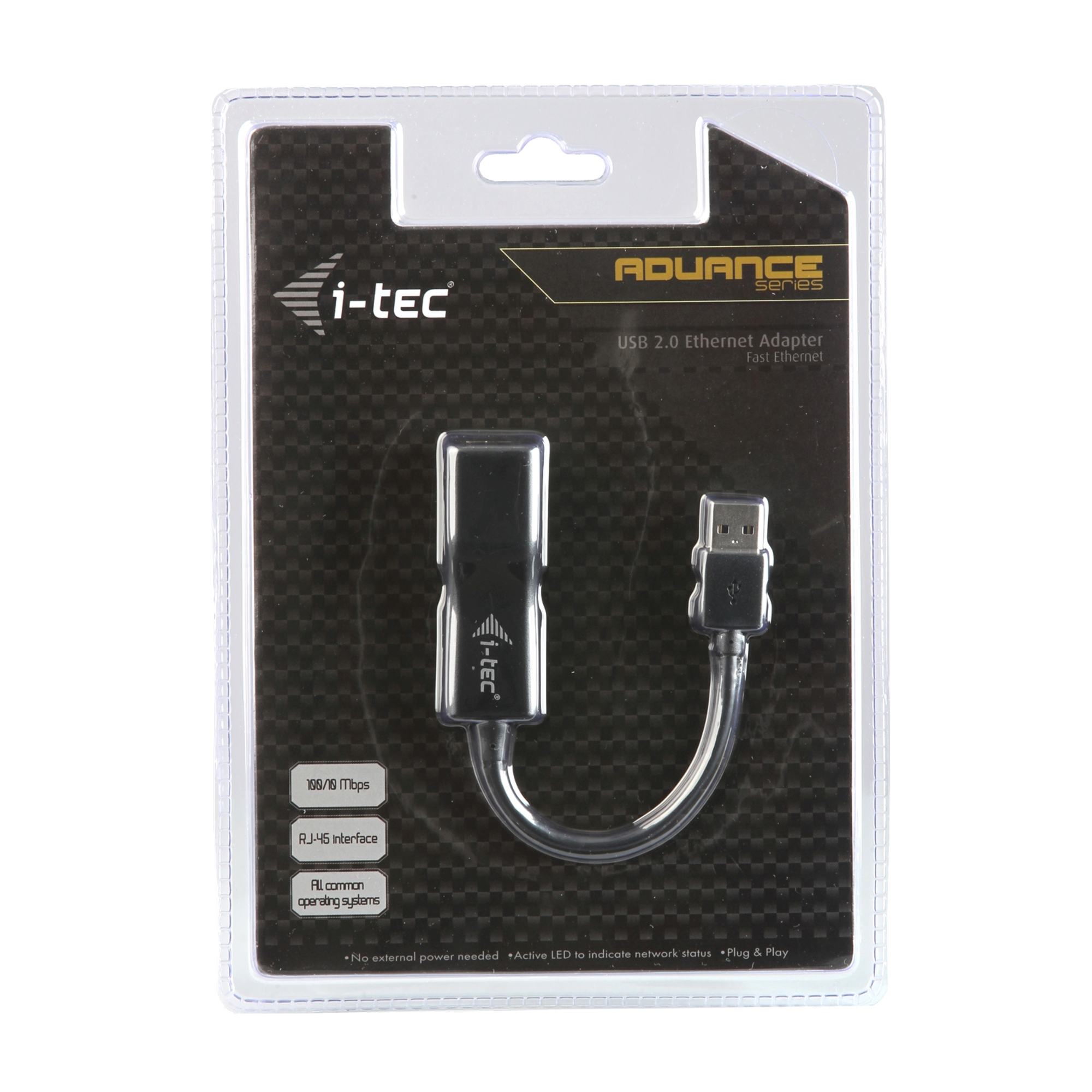 i Tec ADVANCE Series USB 2.0 Fast Ethernet Adapter Adaptateur réseau USB 2.0 10100 Ethernet - vue 5