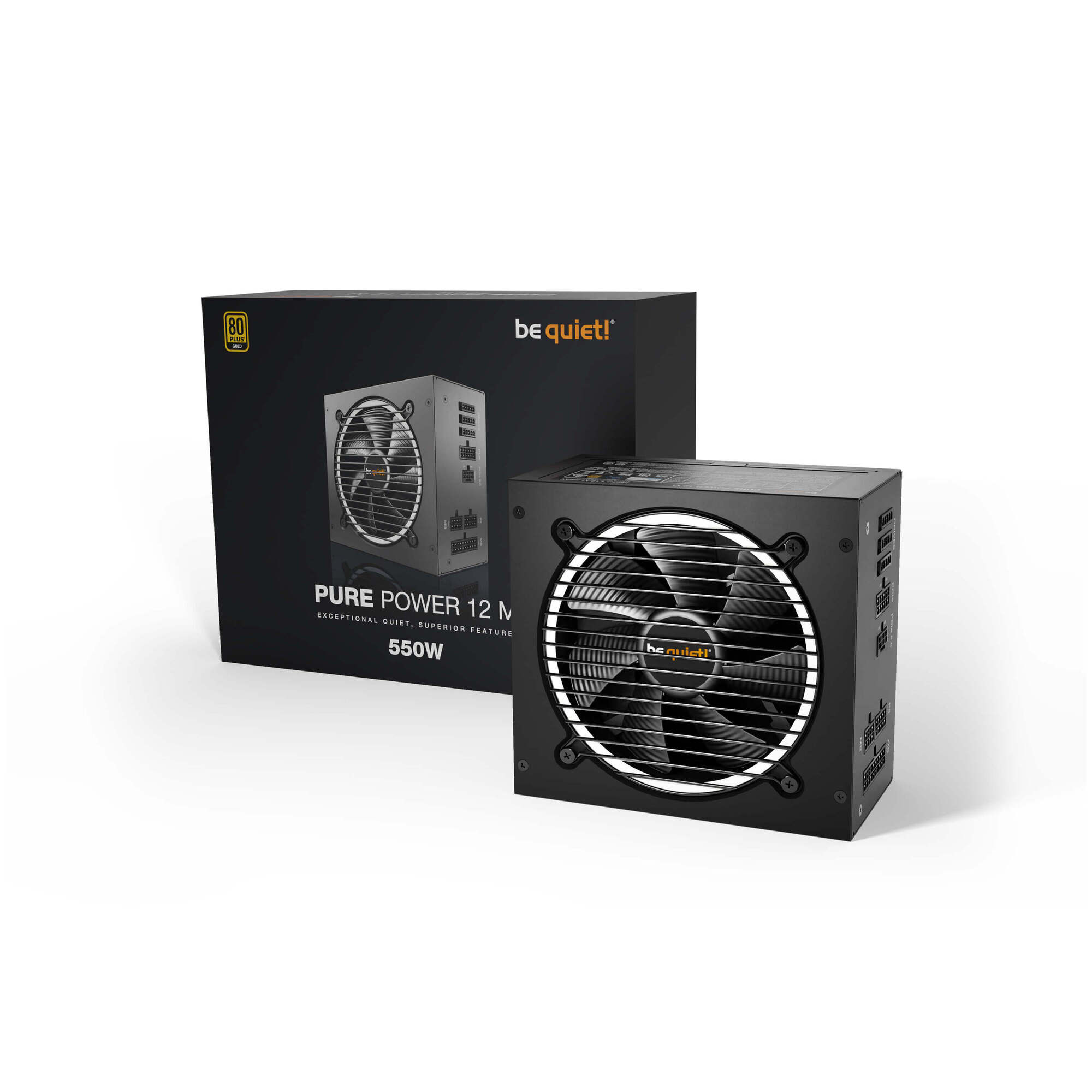 Be Quiet! Pure Power 12 M - 550w - 80 Plus Gold - Neuf