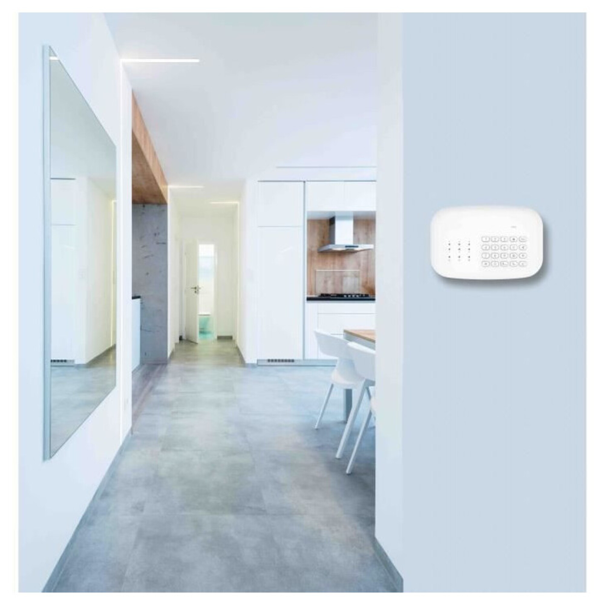 Alarme connectée DAEWOO Pack SA601 Centrale avec sirène et batterie de sauvegarde - vue 3