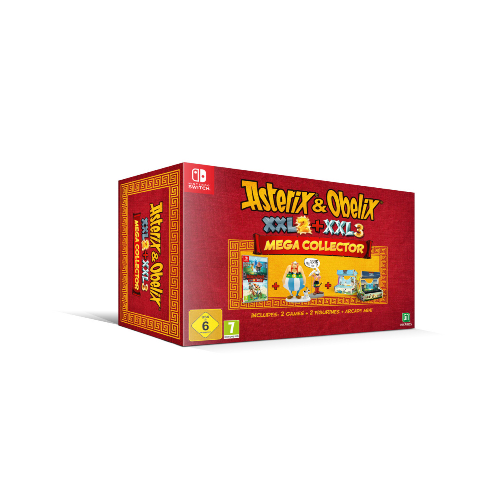 Astérix & Obélix XXL3 et Le Menhir de Cristal Mega Collector Edition Switch Neuf