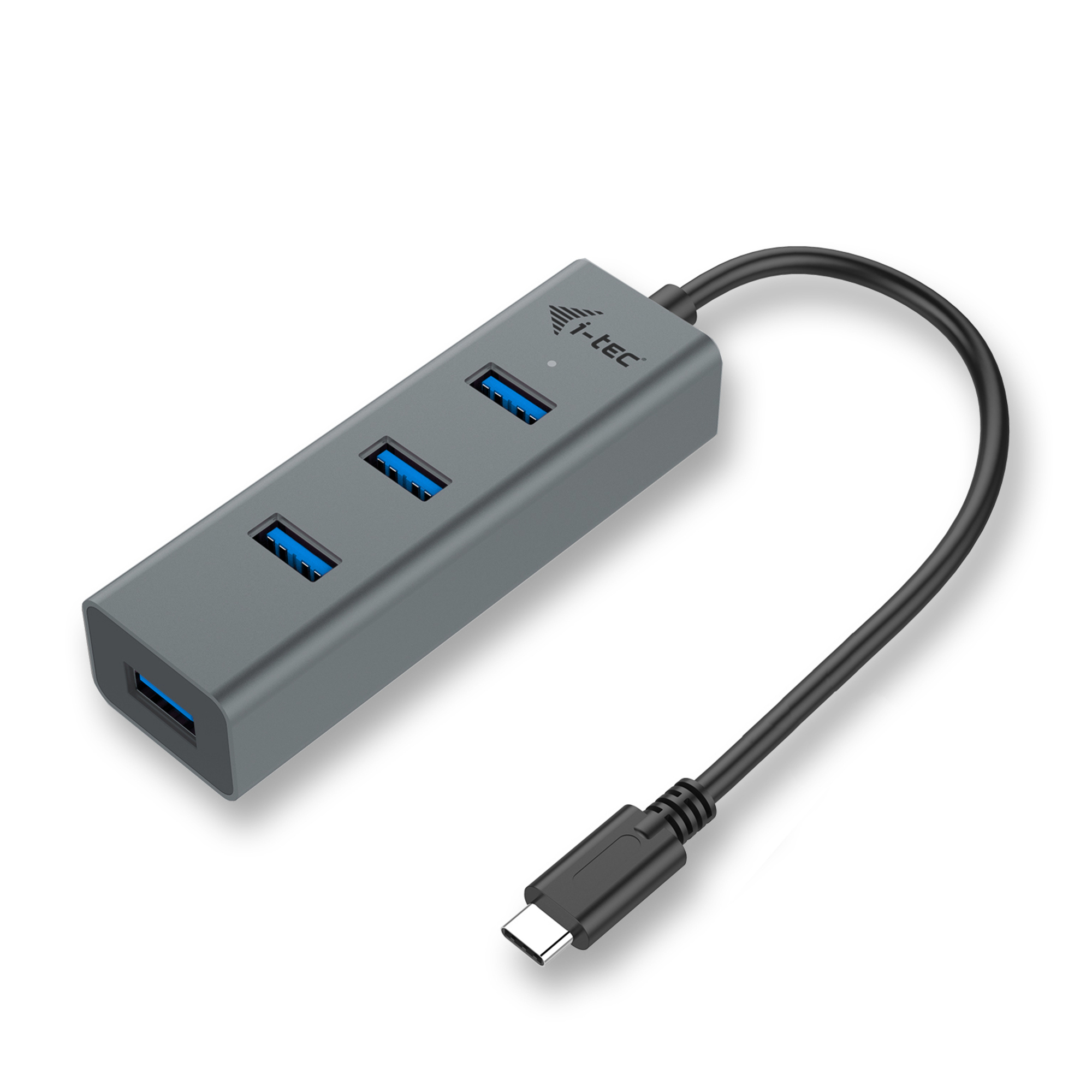 i tec USB C Metal Hub 4 Port - vue 3