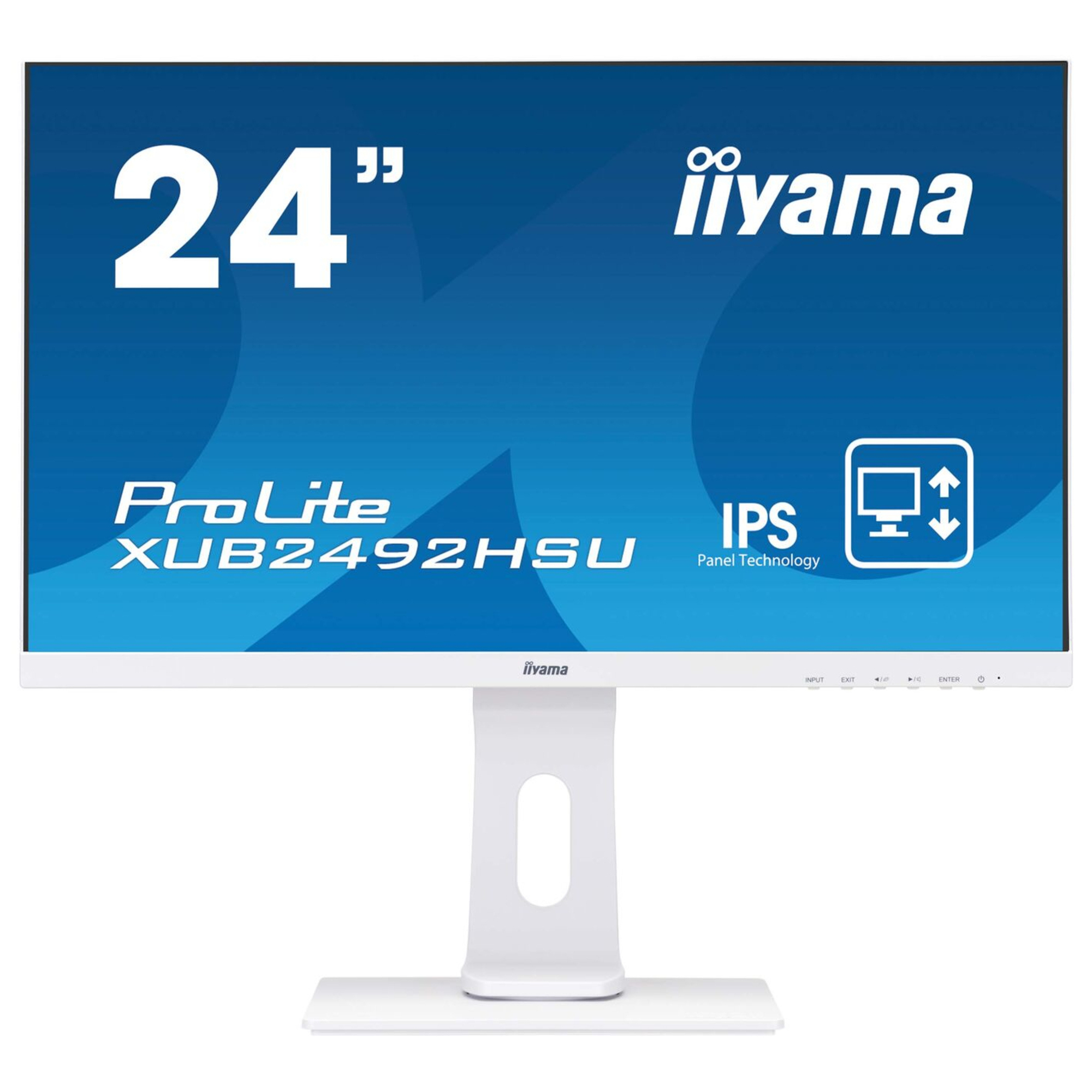 iiyama ProLite XUB2492HSU W1 LED display 60 5 cm 23.8 1920 x 1080 pixels Full HD Neuf