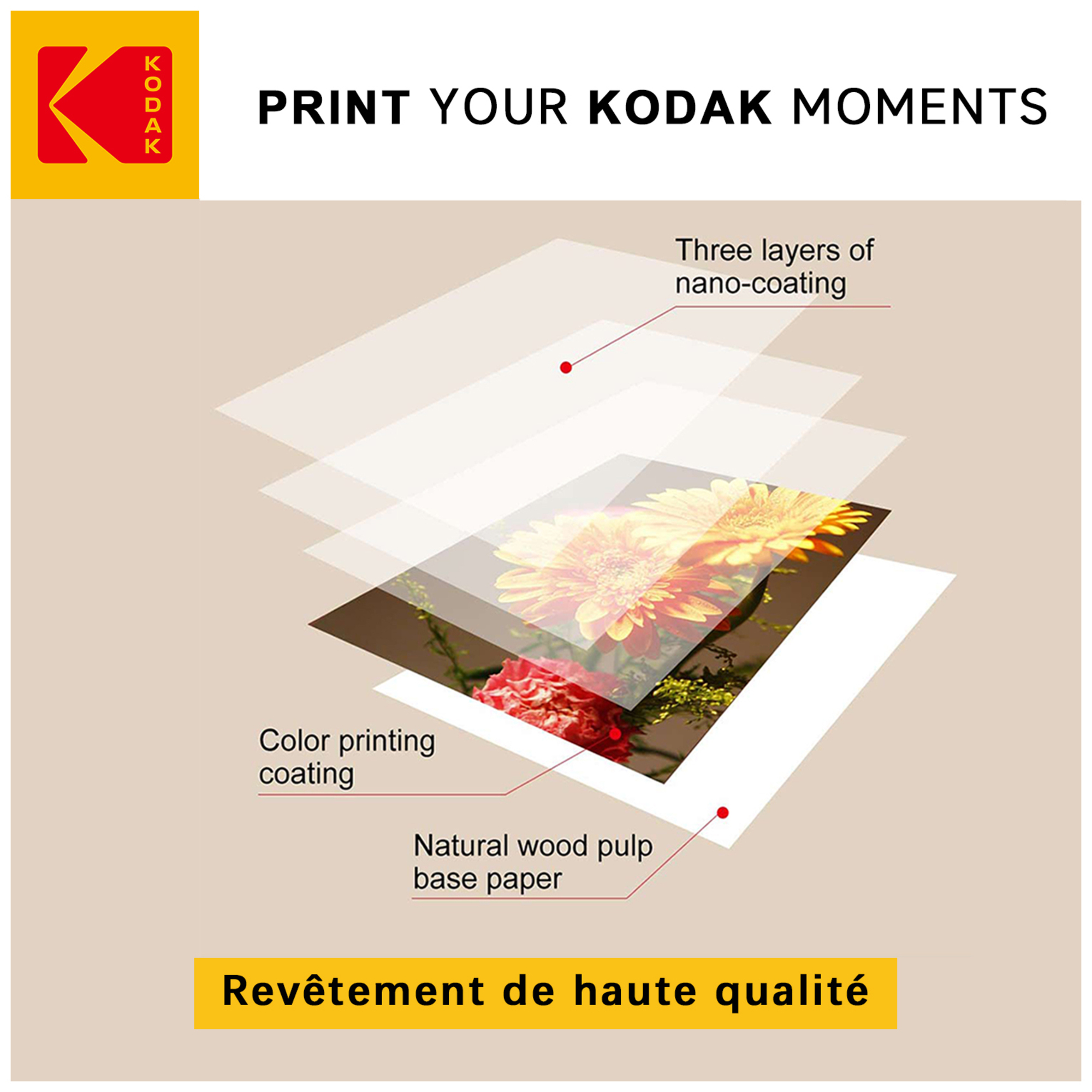 Kodak Papier Photo A6 50 Feuilles - vue 4