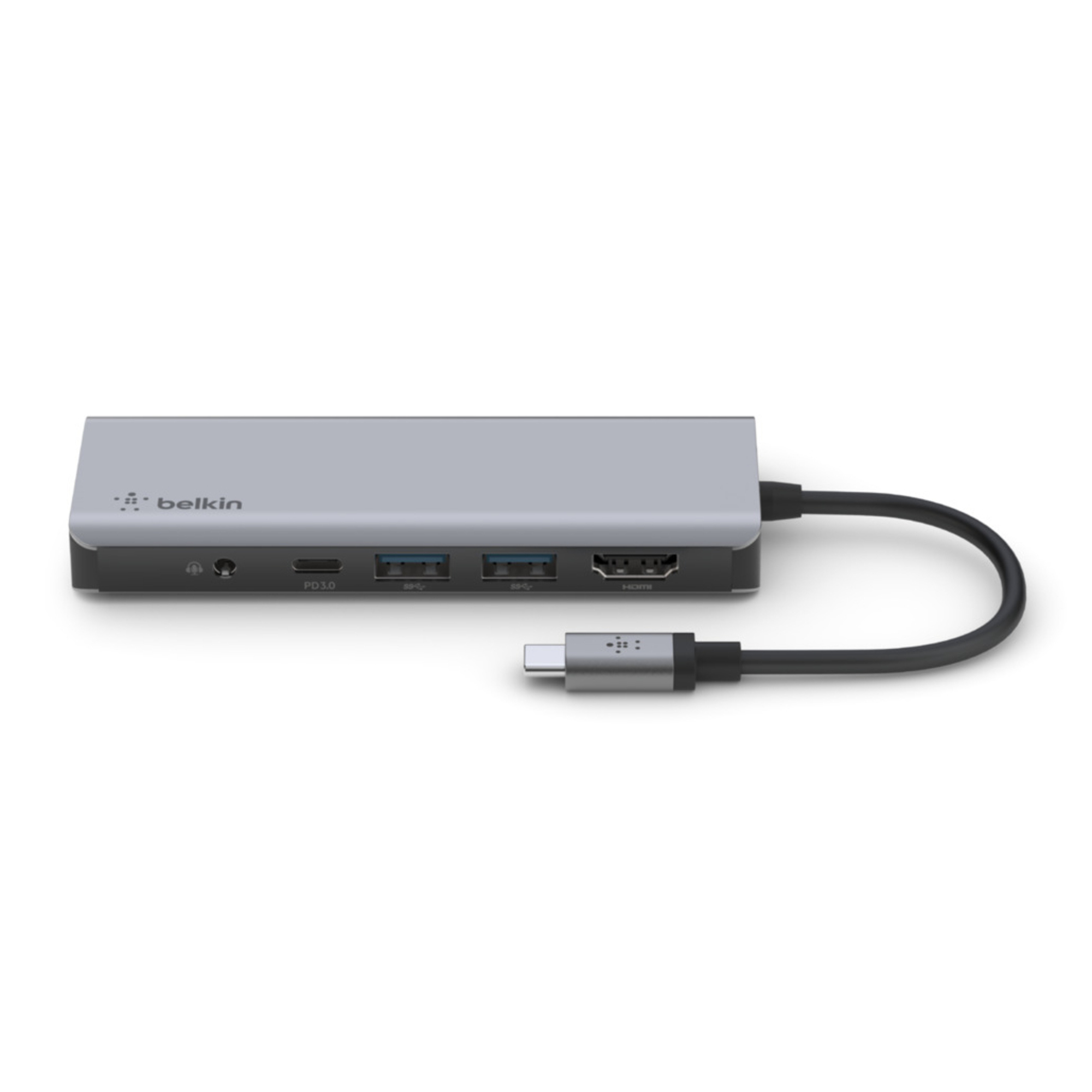 Belkin AVC009btSGY USB 3.2 Gen 1 (3.1 Gen 1) Type-C Argent - Neuf