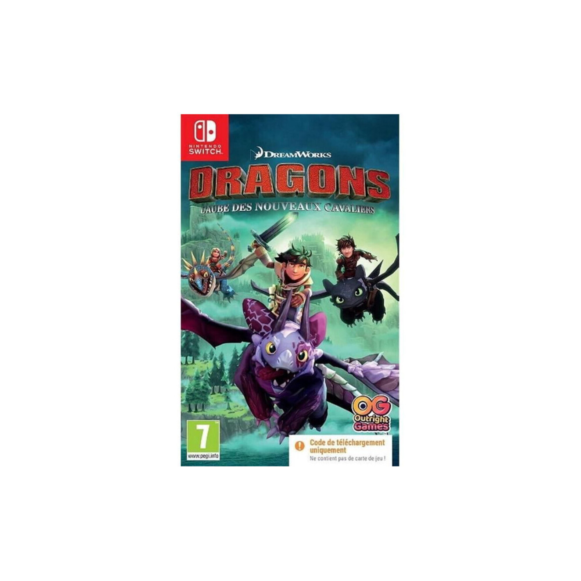 Dragon 3 Jeu Nintendo Switch - Code in a box - Neuf