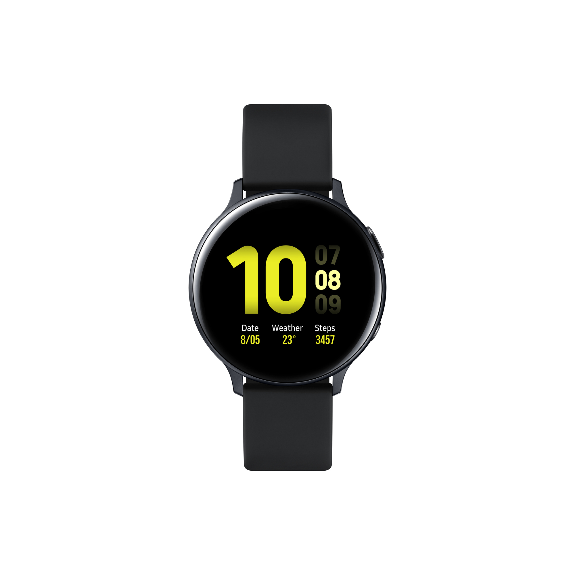 Samsung Galaxy Watch Active2 3,56 cm (1.4 ) OLED 44 mm Numérique 360 x 360 pixels Noir Wifi GPS (satellite) - Excellent état