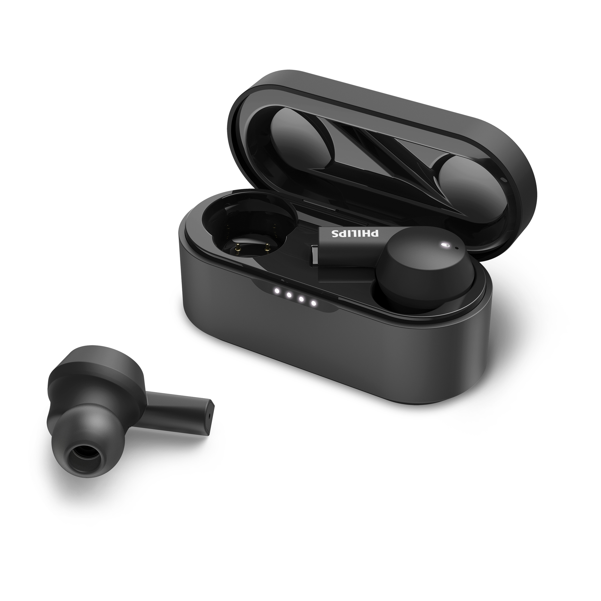 Philips TAT5505BK/00 écouteur/casque Écouteurs Sans fil Ecouteurs Appels/Musique USB Type-C Bluetooth Noir - Neuf