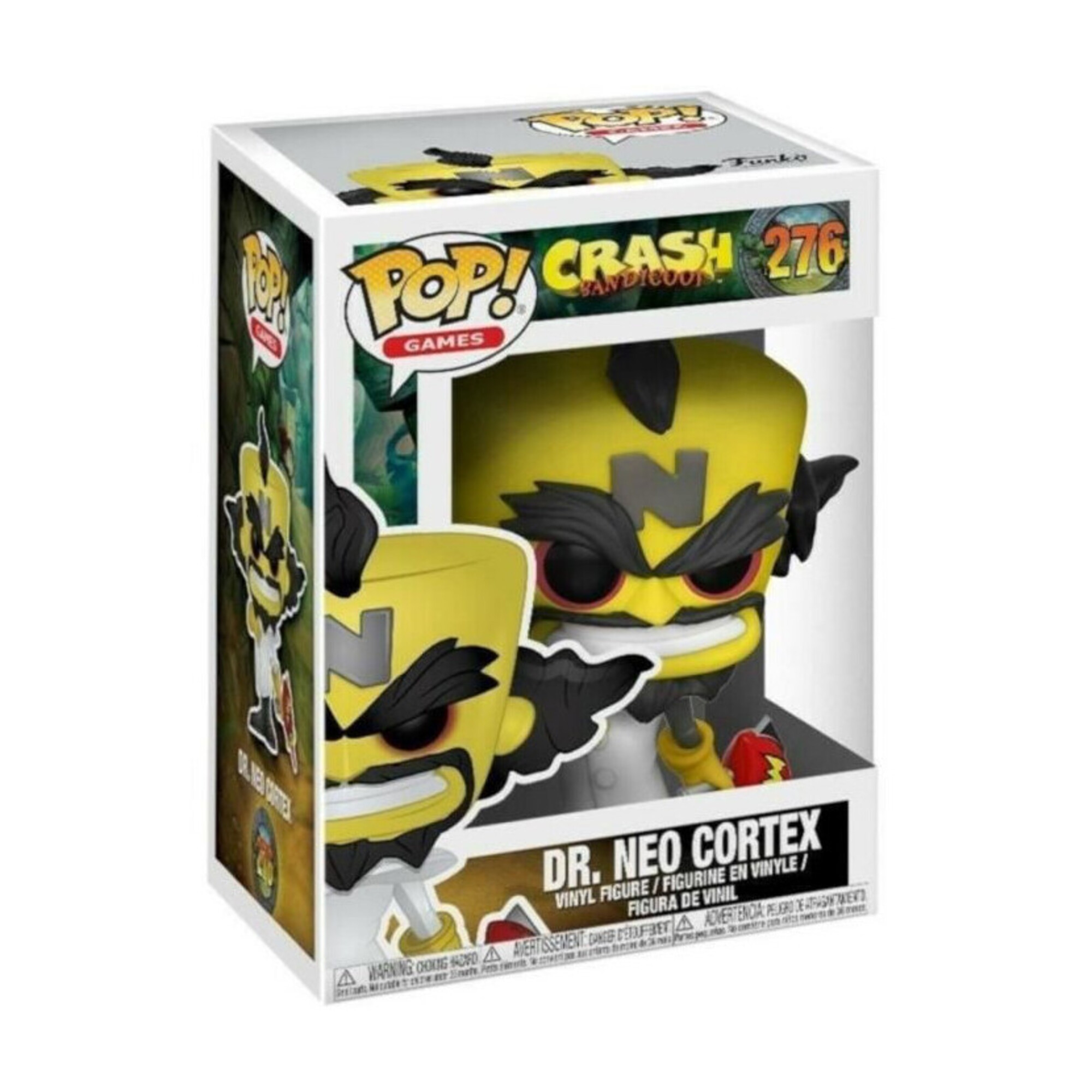 Funko Pop! Crash Bandicoot Dr Neo Cortex - vue 2