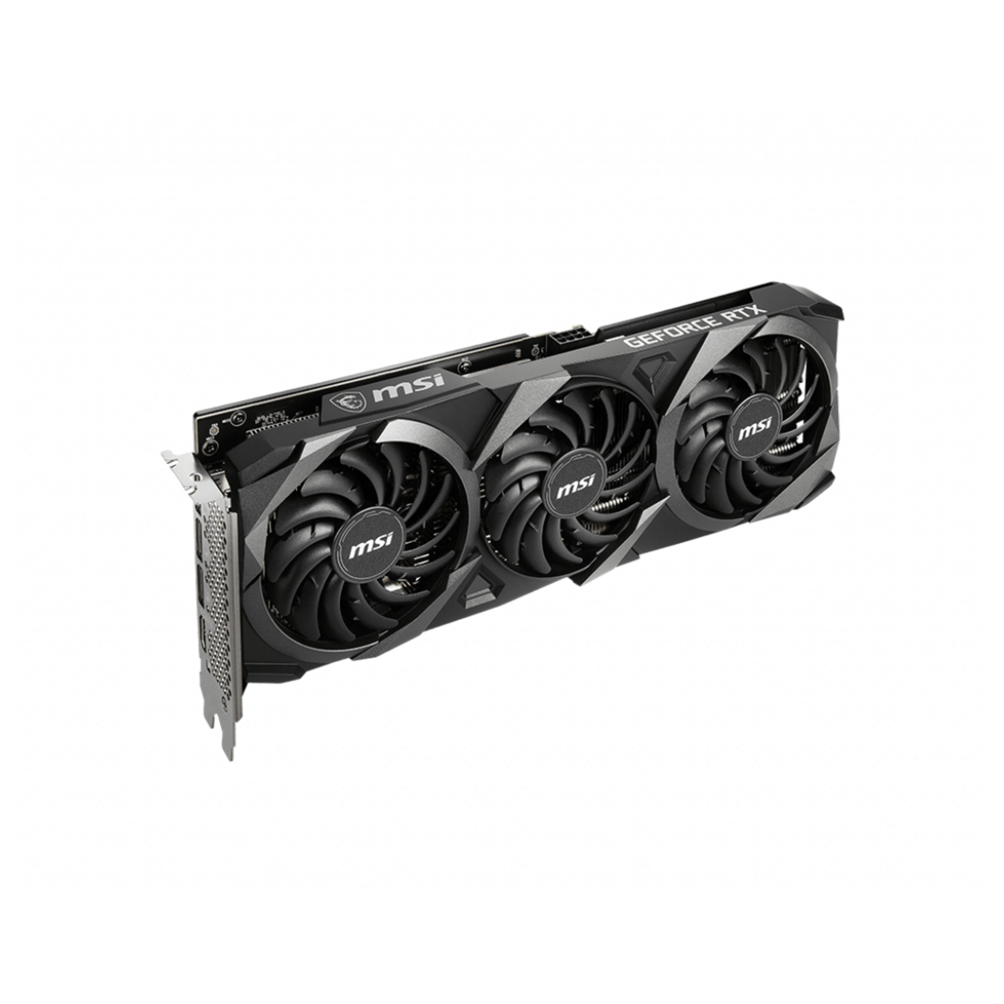 MSI VENTUS RTX 3060 TI 3X 8G OC LHR carte graphique NVIDIA GeForce RTX 3060 Ti 8 Go GDDR6 Neuf - vue 3
