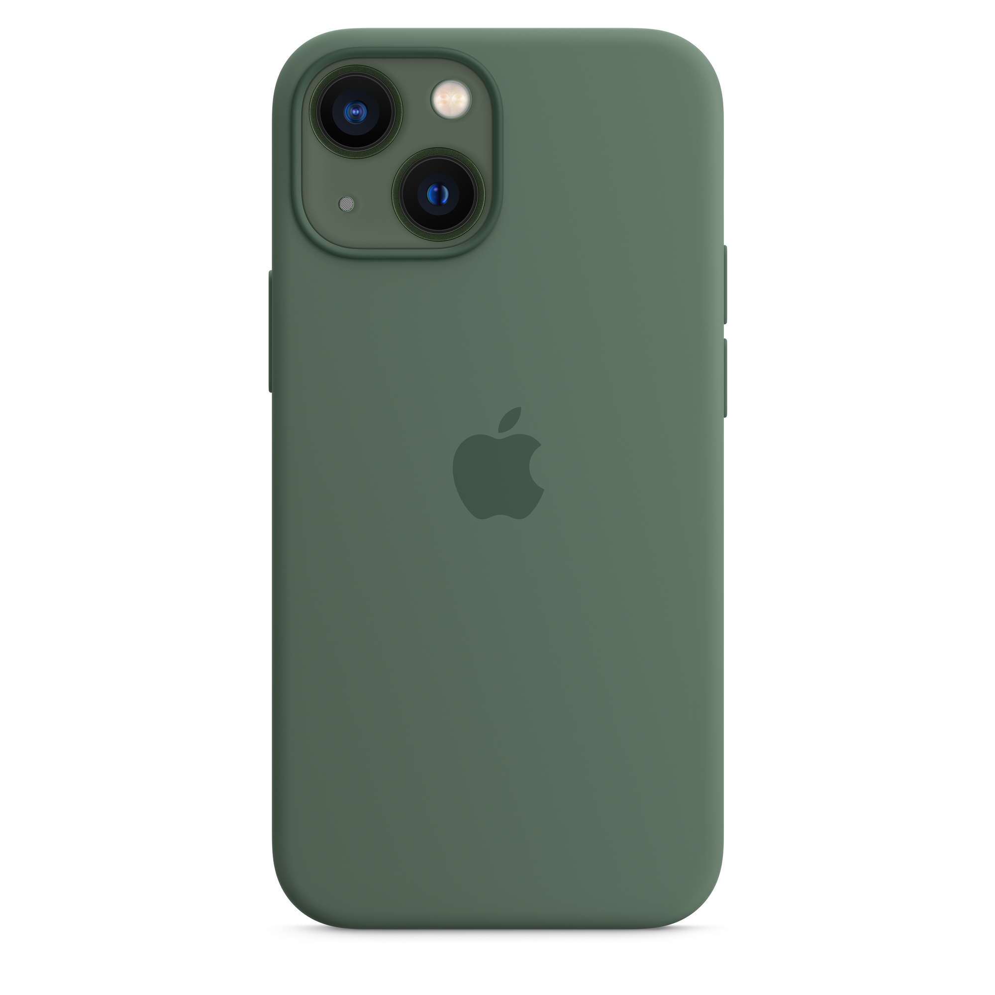 Apple Coque en silicone avec MagSafe pour iPhone 13 mini - Eucalyptus Apple (brand) iPhone 13 mini - Neuf