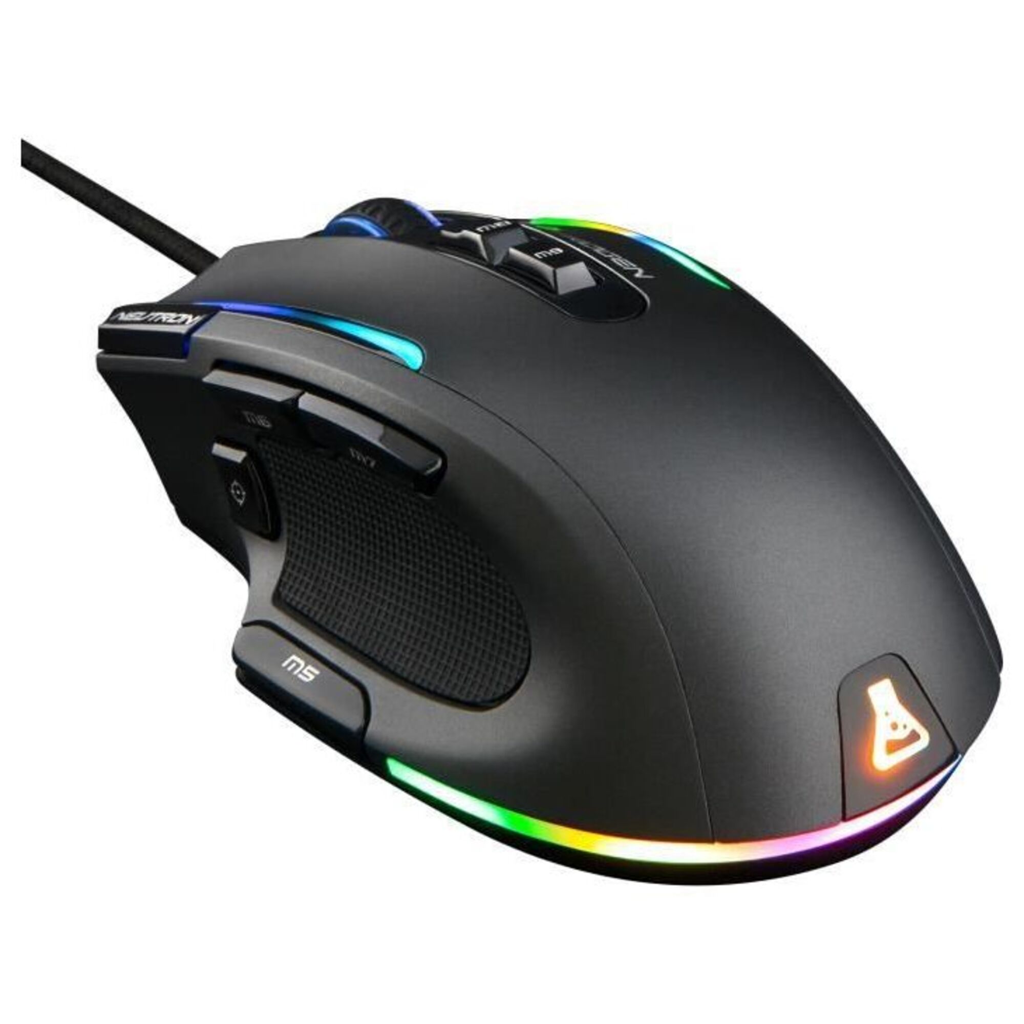 THE G-LAB KULT-NITRO-NEUTRON  Souris Gaming RGB - 7200 DPI - Programmable - Noire - Neuf