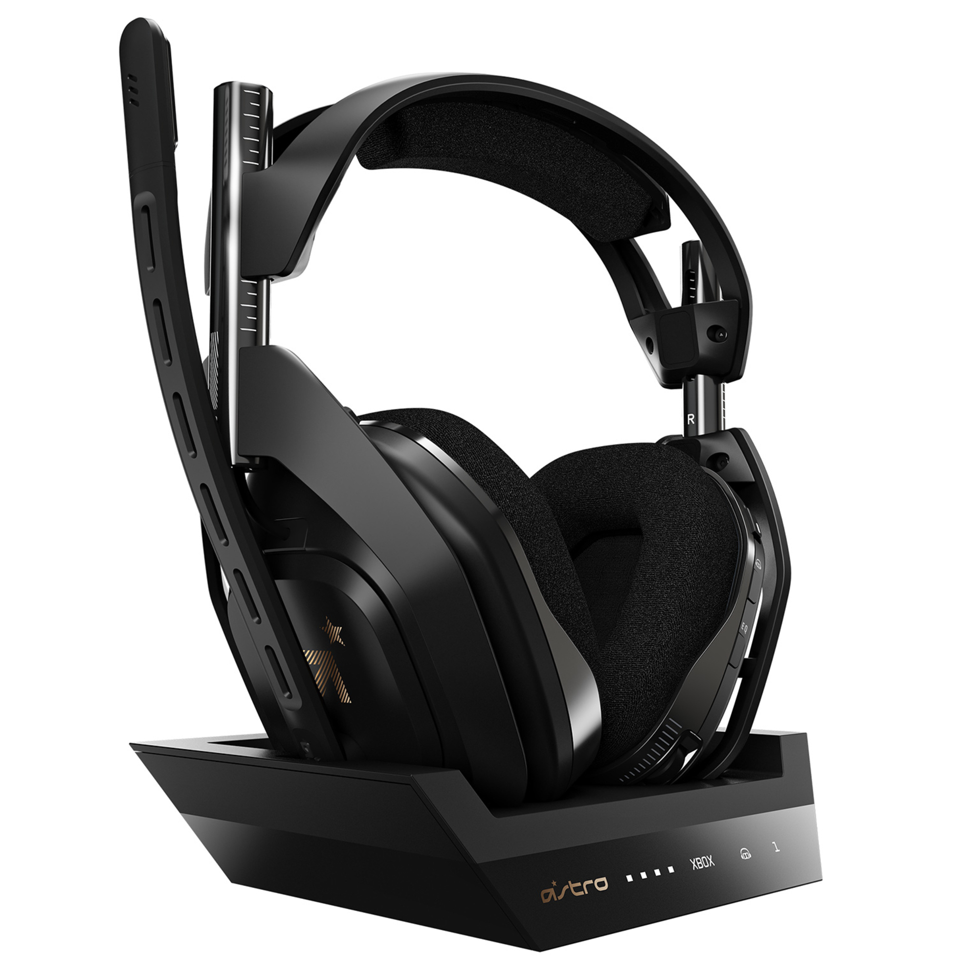 ASTRO Gaming A50 + Base Station Casque Sans fil Arceau Jouer Noir, Or - Neuf