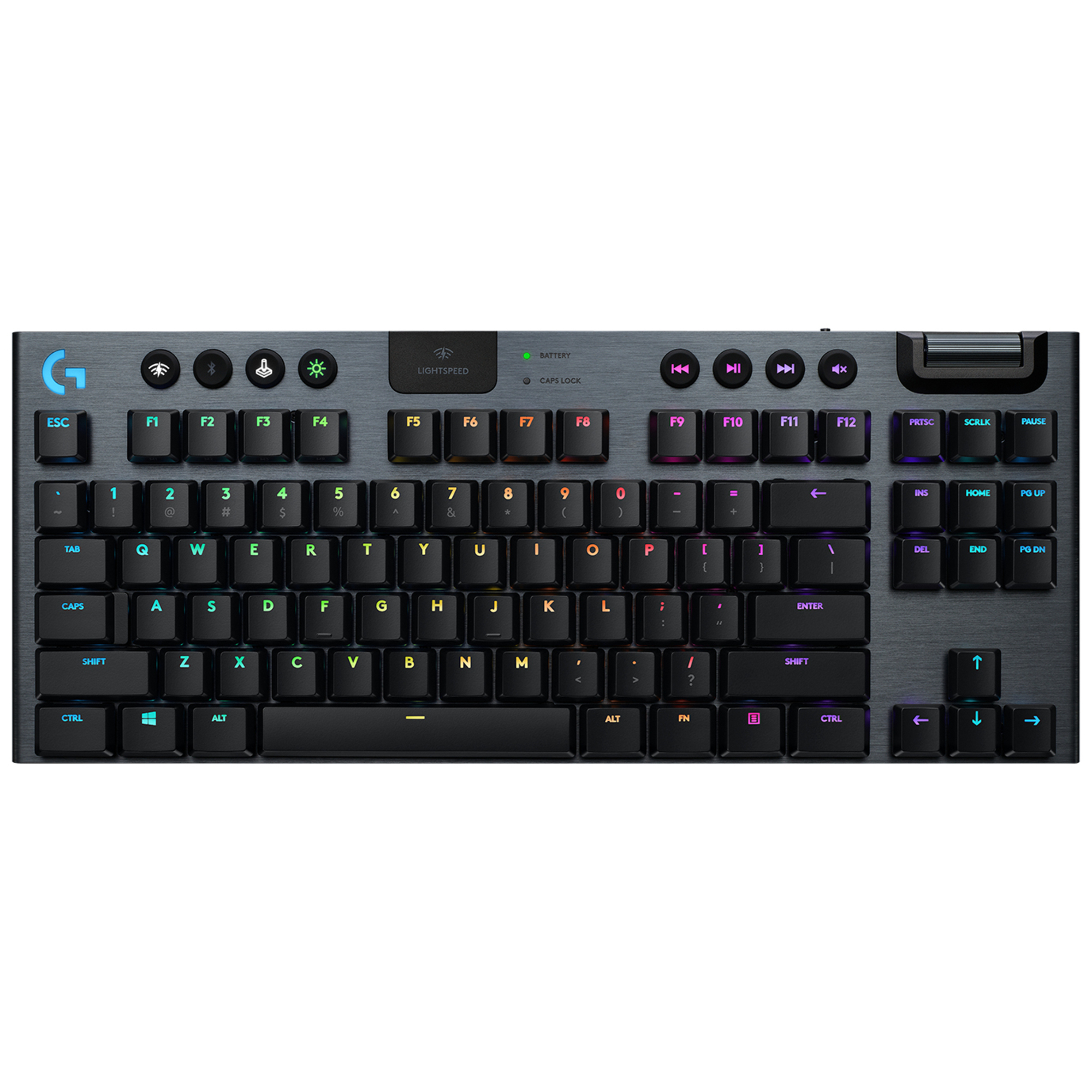 Logitech G G915 Tkl clavier USB AZERTY Français Charbon - Neuf