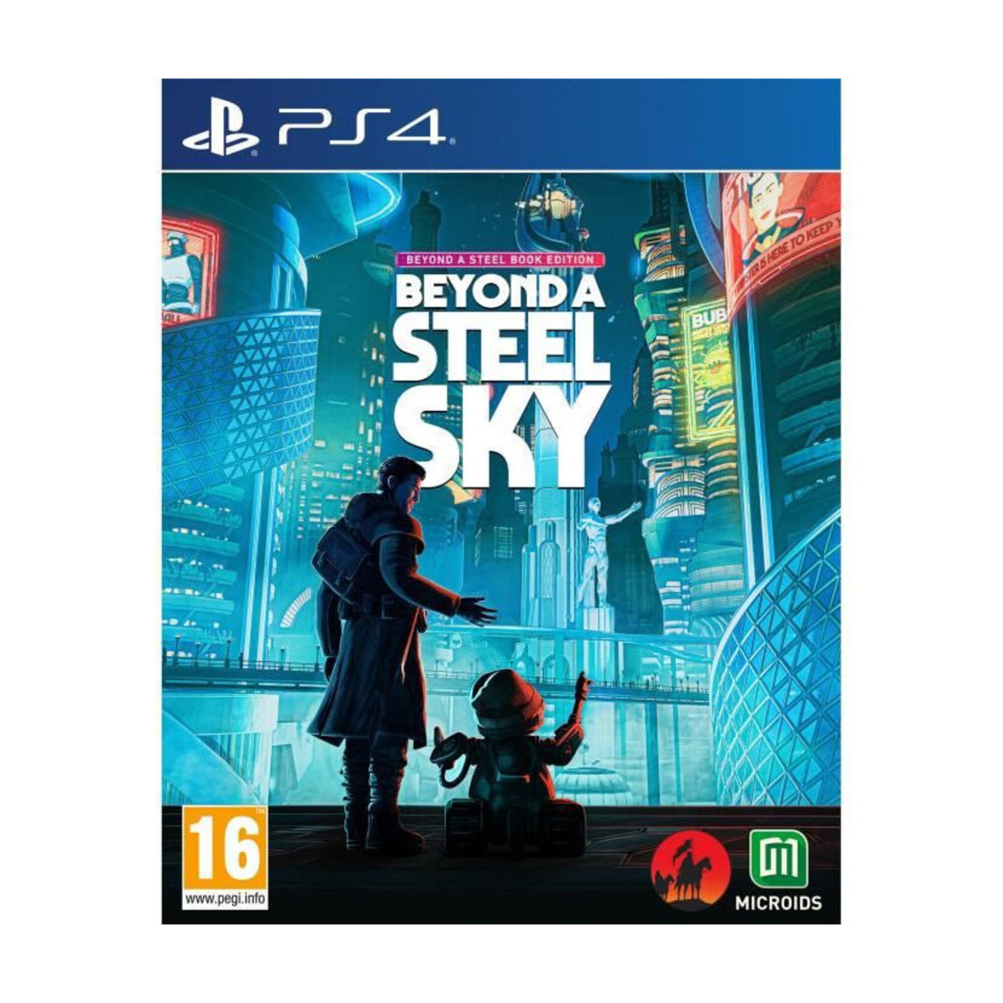 Beyond a Steel Sky - Beyond a Steelbook Edition Jeu PS4 - Neuf