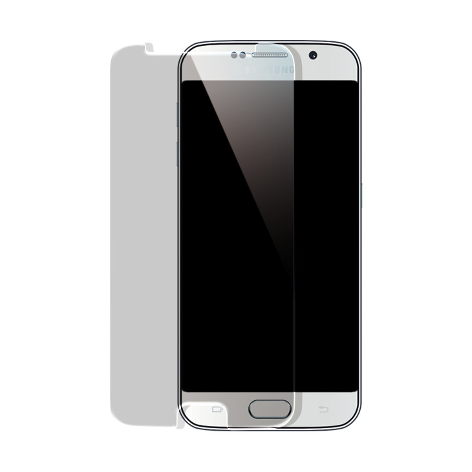 Protection d'écran premium en verre trempé pour Samsung Galaxy S6, Transparent - Neuf