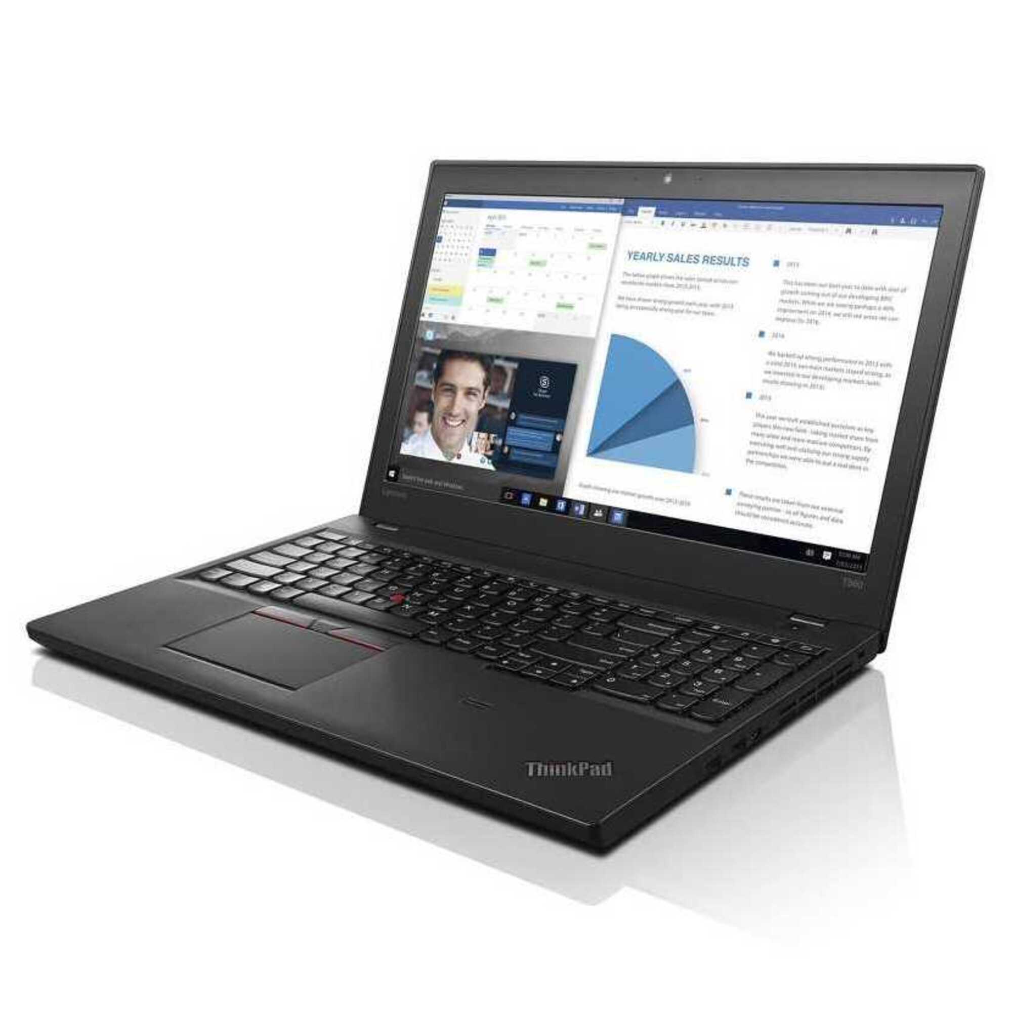 PC Portable 15.6 Lenovo ThinkPad T560 16Go SSD 256Go Intel Core i7-6600U 2,40Ghz avec Webcam - Reconditionné