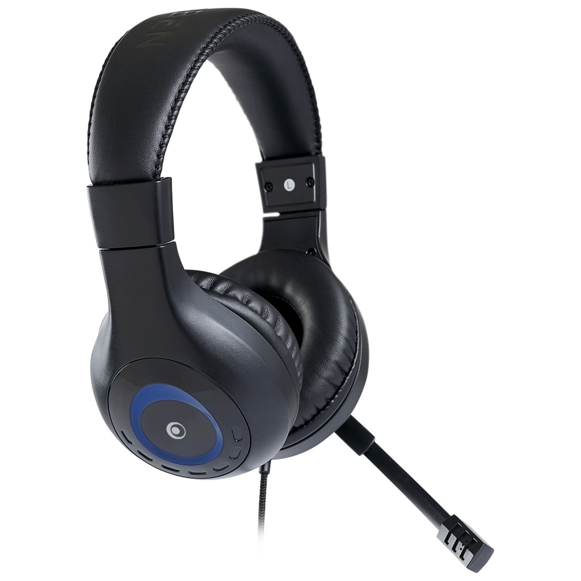 Casque PC Filaire Jack 3.5mm avec micro Noir Bigben - Neuf