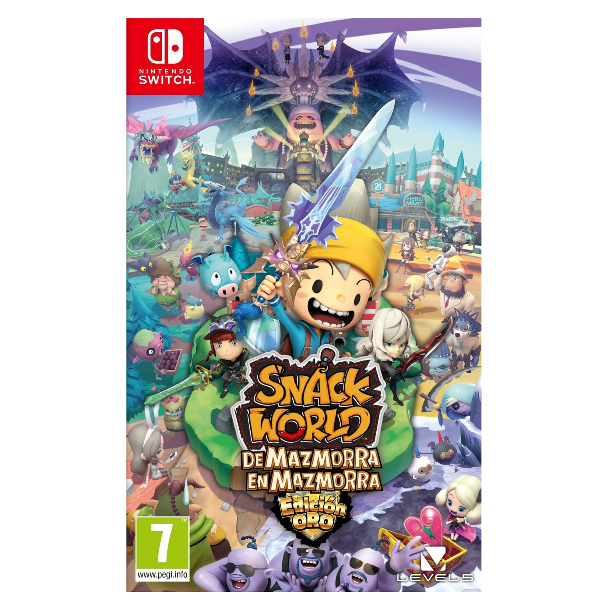 Nintendo Snack World: The Dungeon Crawl - Gold - Neuf