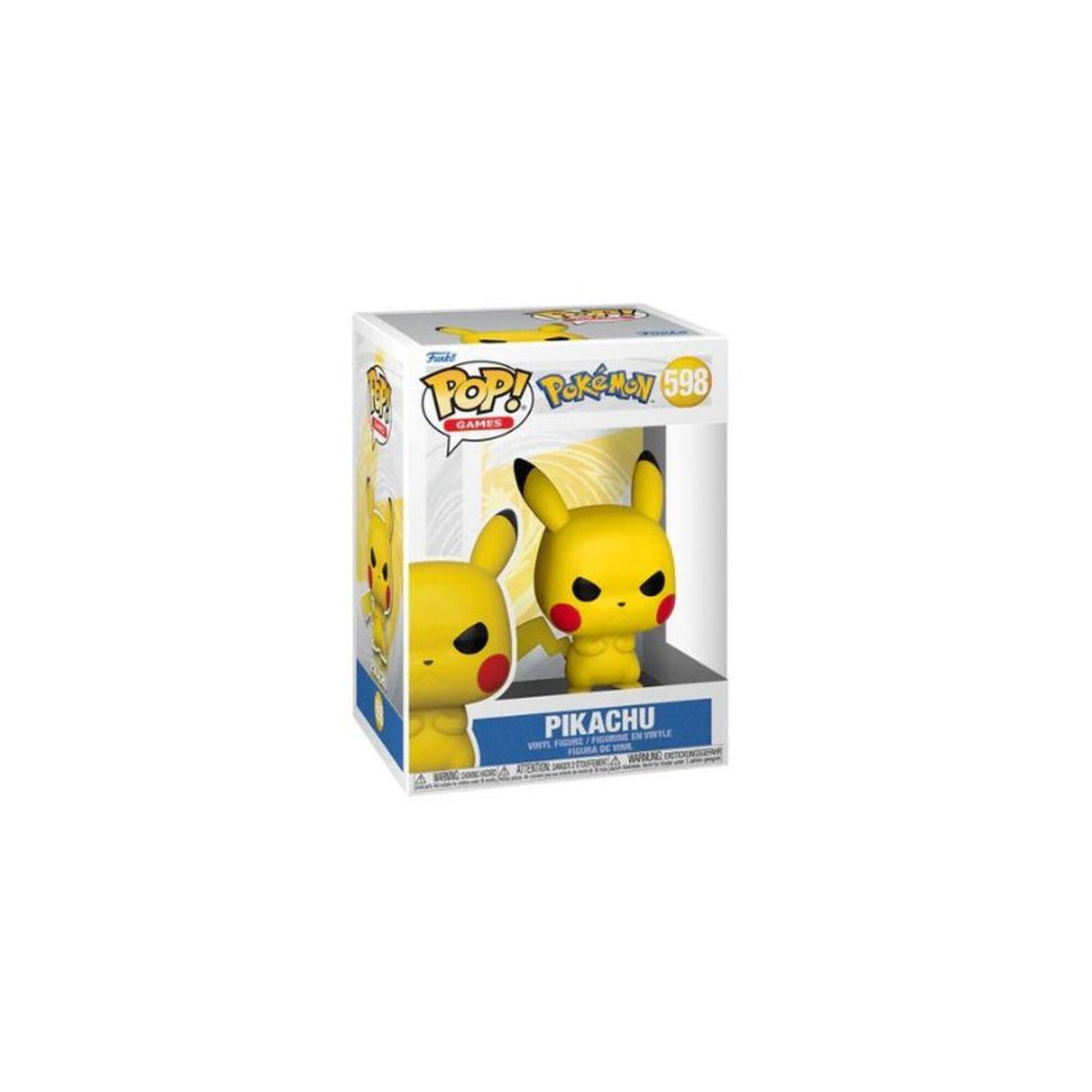 Figurine de collection Funko Pop Games Pokémon Grumpy Pikachu - Neuf