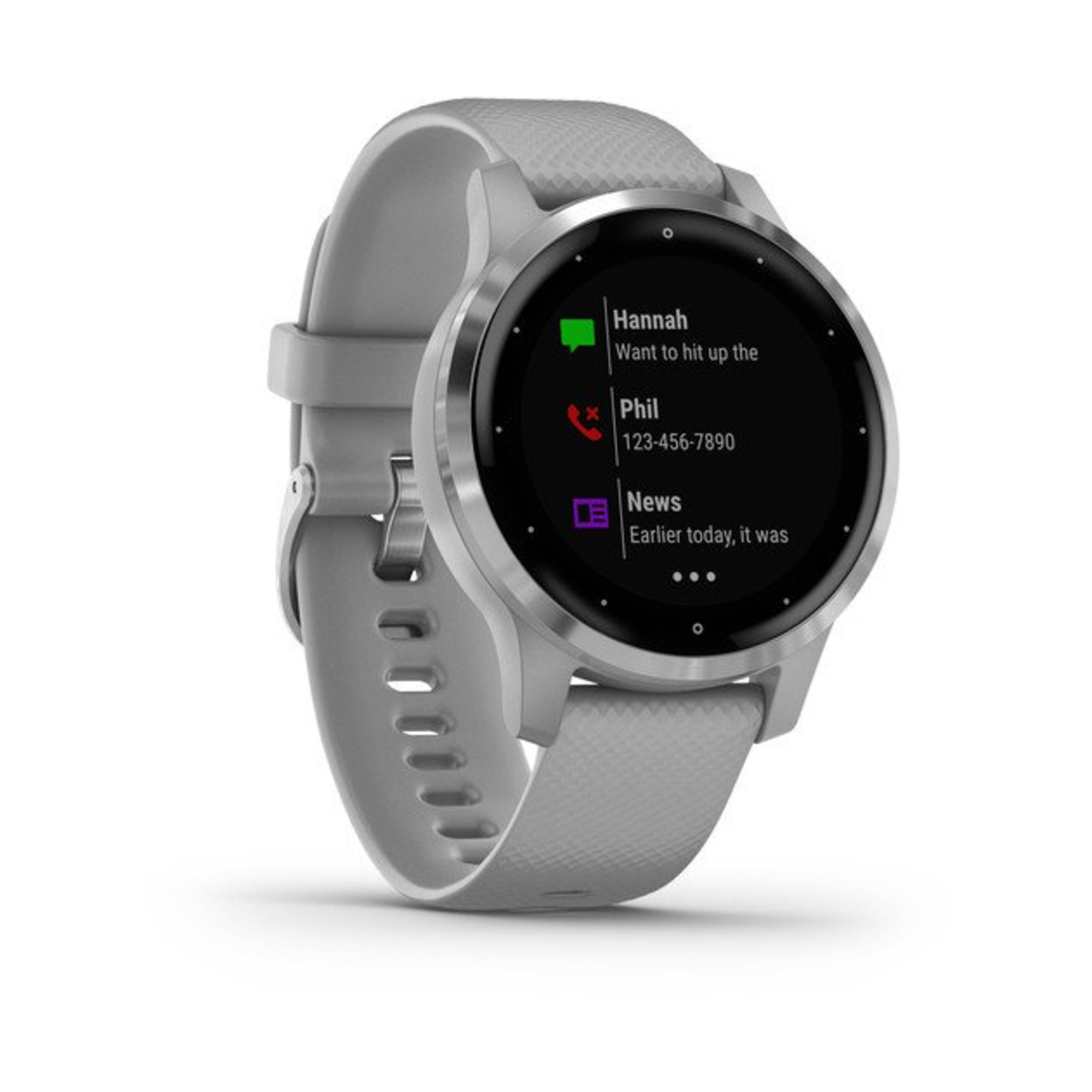 Garmin Vívoactive 4s 40 Mm Montre De Sport Avec Bracelet Silicone Taille Du Poignet : 110 175 Mm Affichage 1.1 Bluetooth Wi Fi Nfc Ant+ 40 G - vue 4