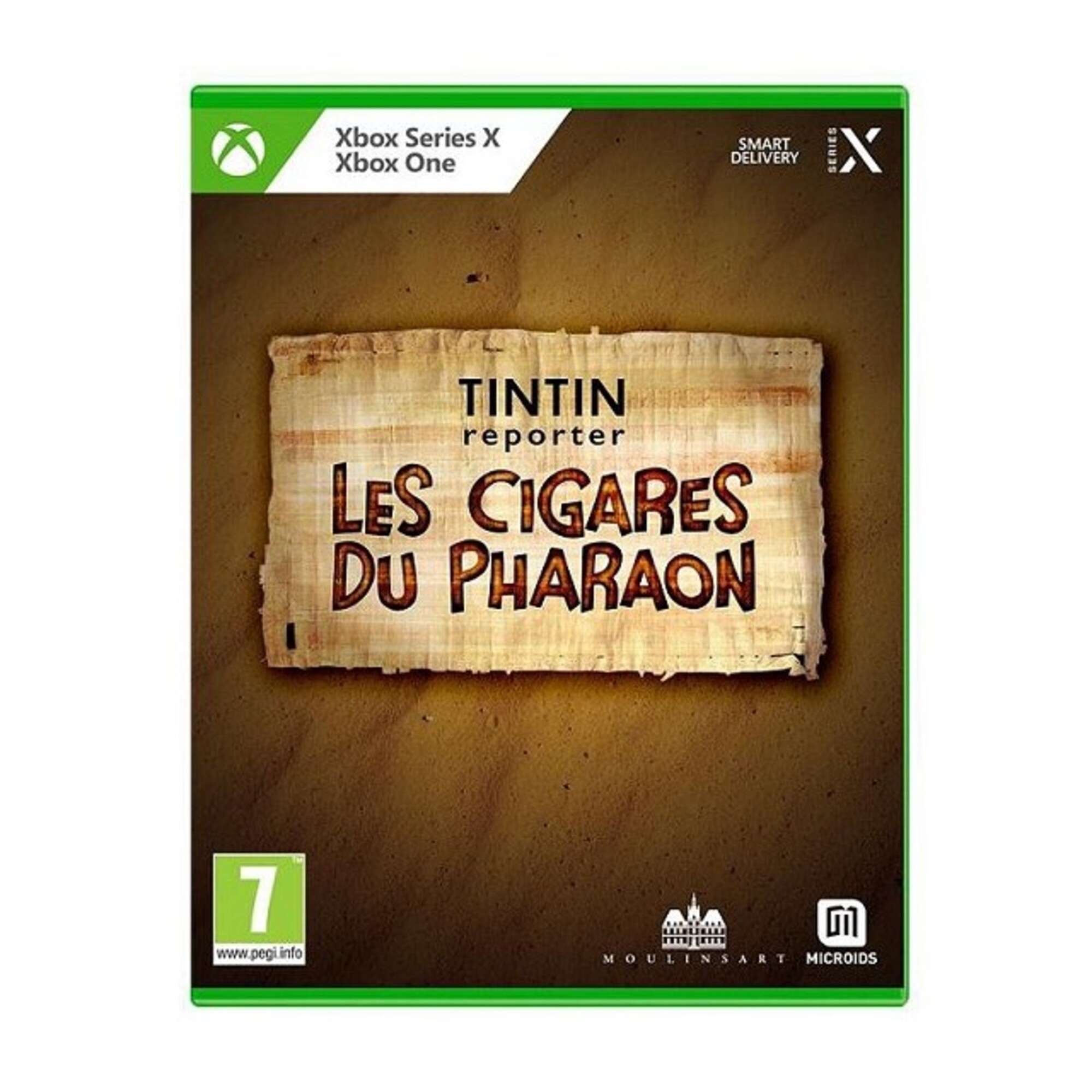 Tintin Reporter Les Cigares du Pharaon (XBOX SERIE X) - Neuf