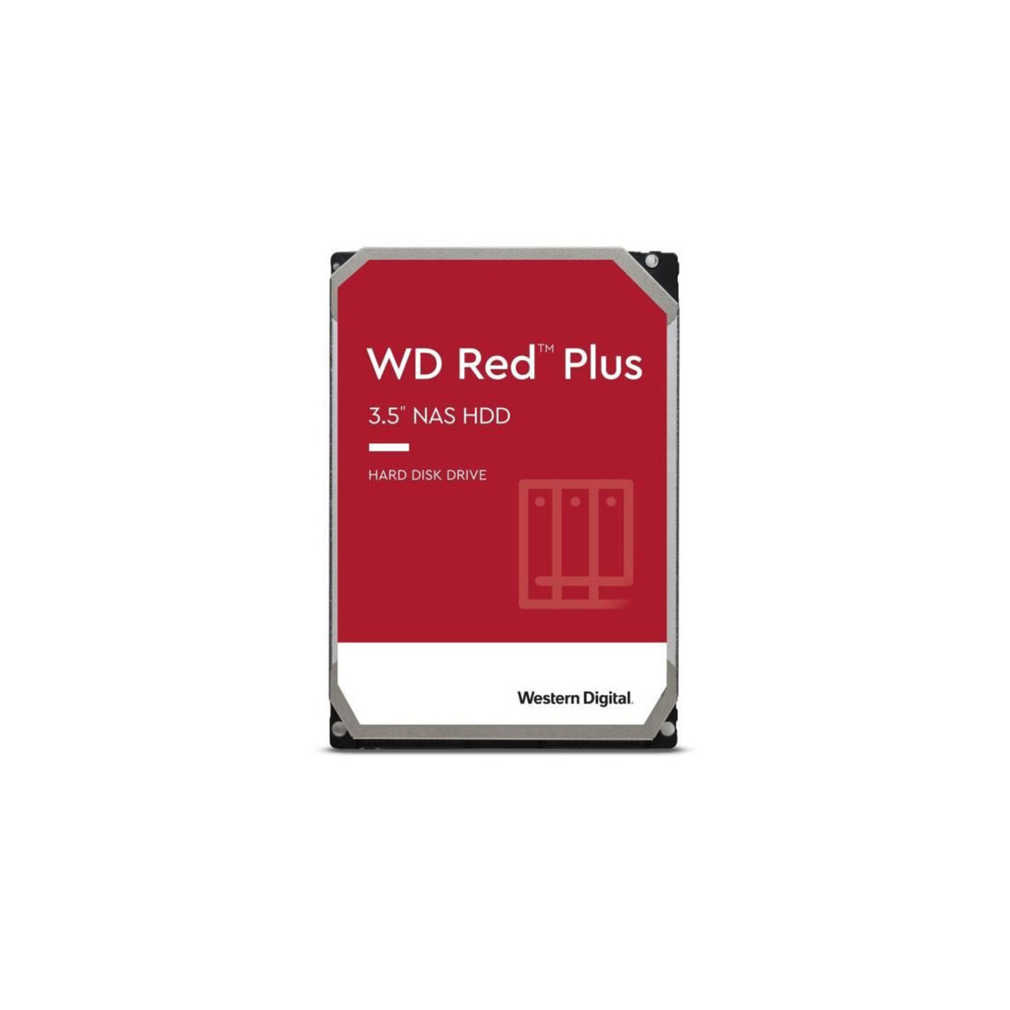 Western Digital WD Red Plus disque dur 14 To 7200 tr/min 3.5  Série ATA III - Neuf