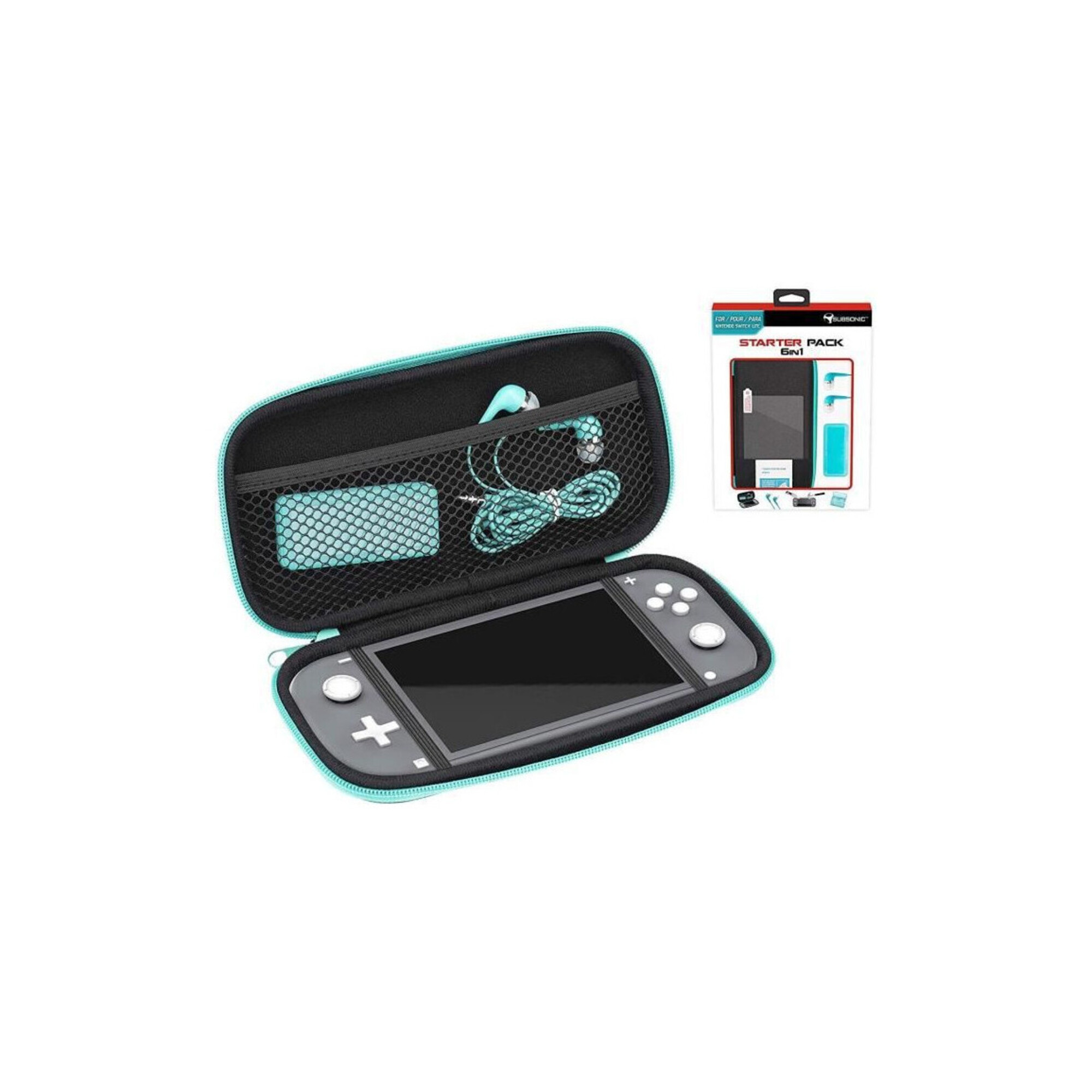 Pack Accessoires 6 en 1 pour Switch Lite - Subsonic - Neuf