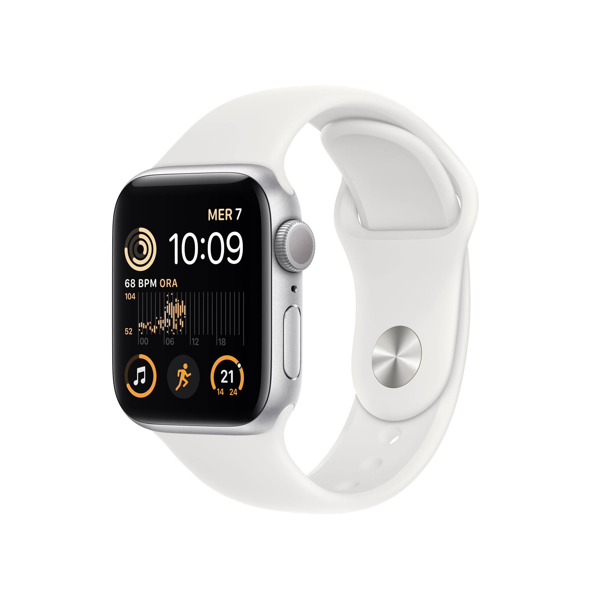 Watch SE (2022) 40 mm - GPS - Boîtier Aluminium - Blanc - Excellent état