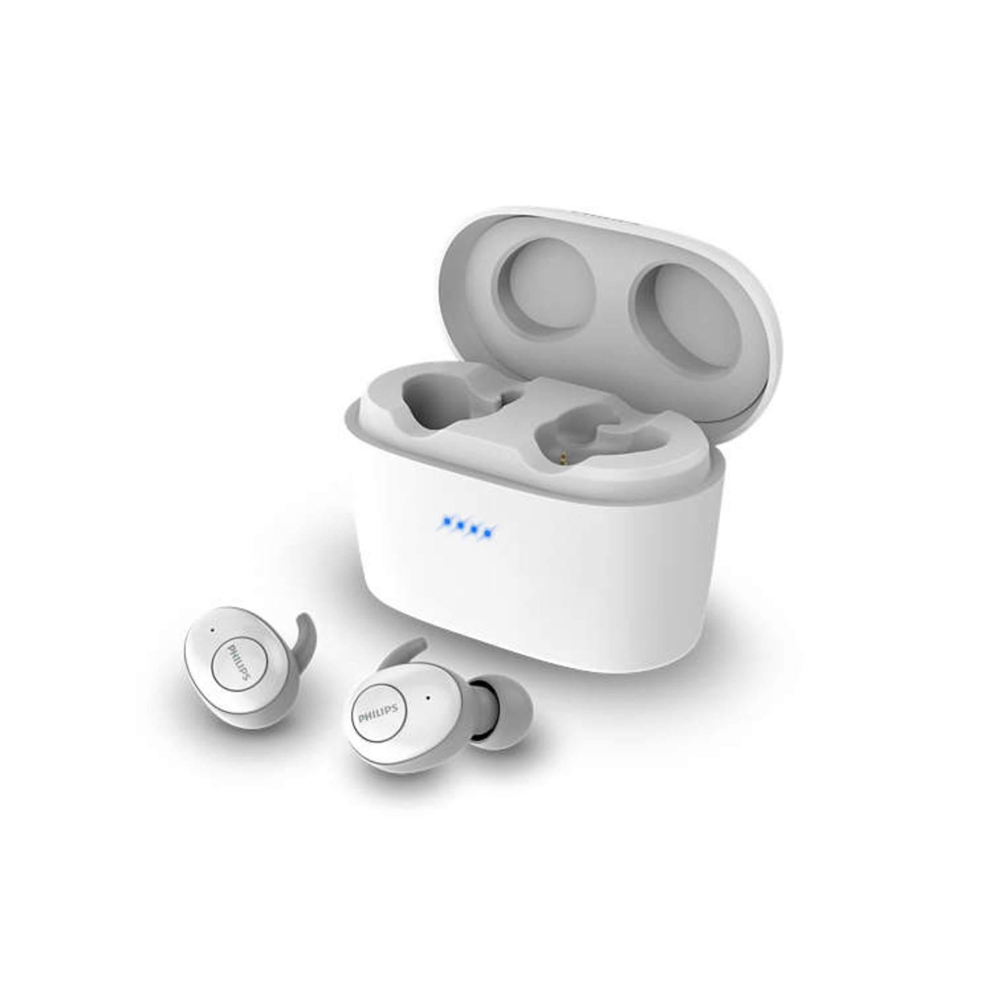 Philips SHB2515WT Casque True Wireless Stereo (TWS) Ecouteurs Appels/Musique Bluetooth Gris, Blanc - Neuf