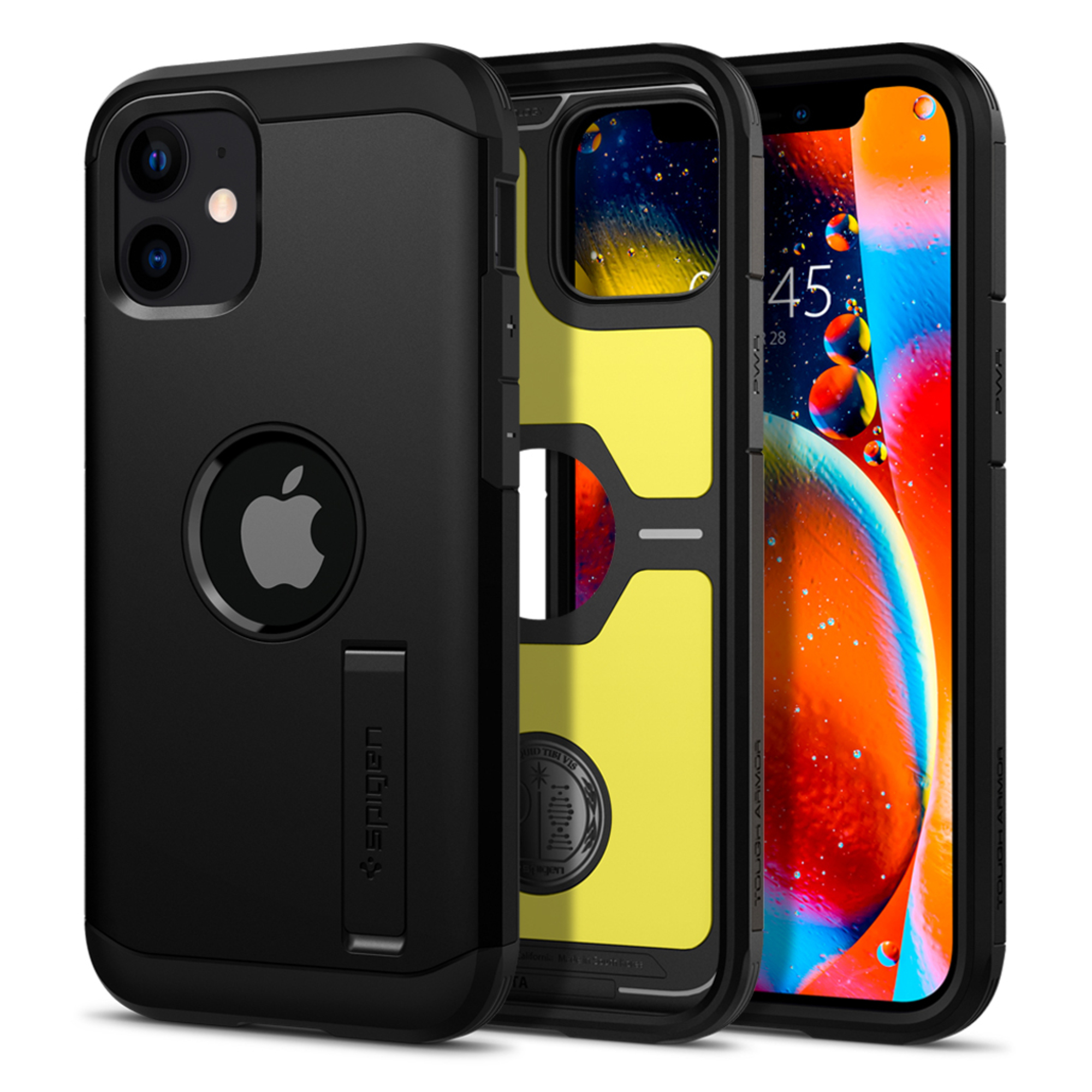 SPIGEN  Tough Armor Coque pour iPhone 12 Mini - Noir